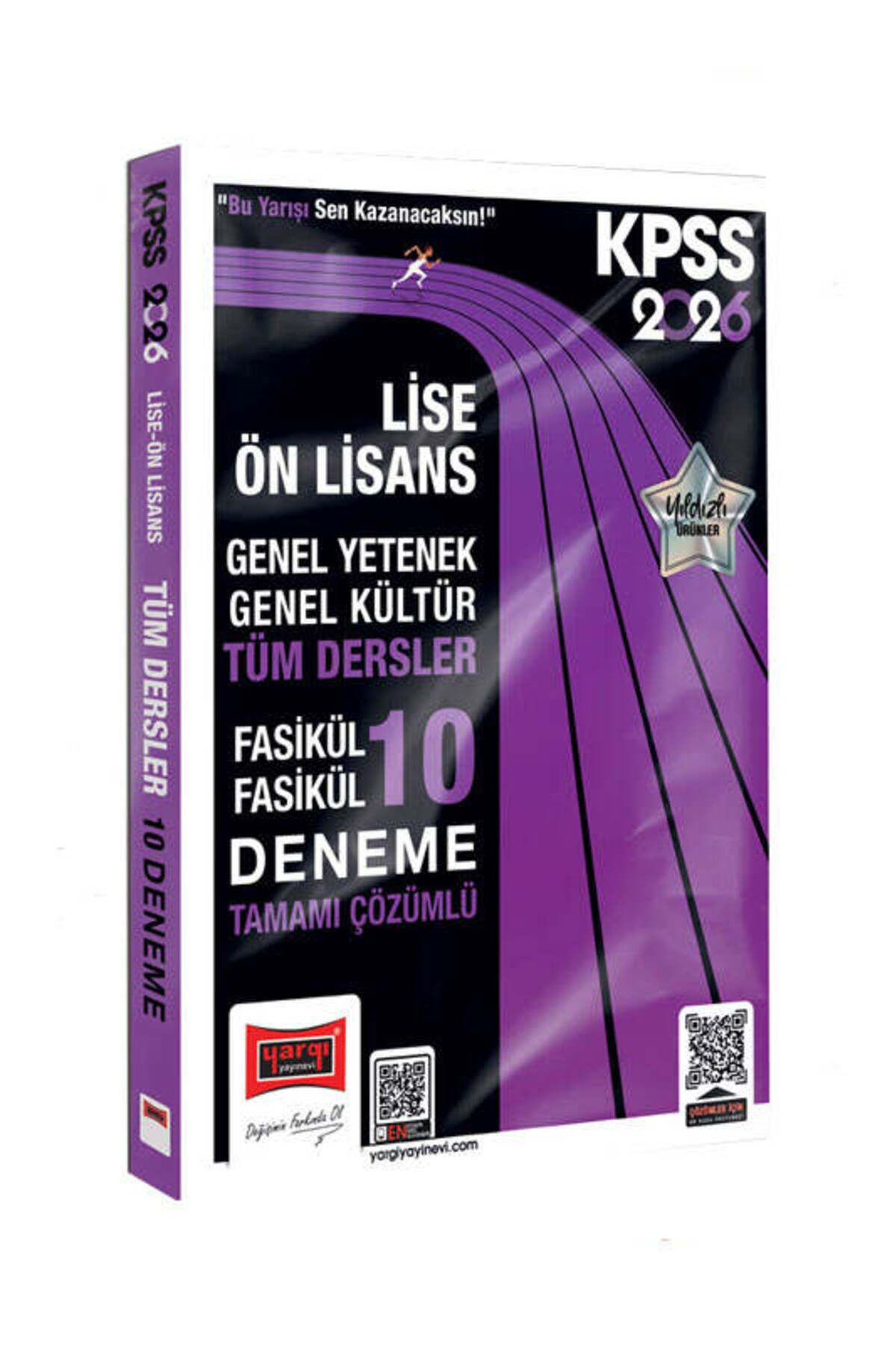 Yargı Yayınları Yargı Yayınları 2026 KPSS GK-GY Lise Ön Lisans Tüm Dersler Fasikül Fasikül Tamamı Çözümlü 10 Deneme