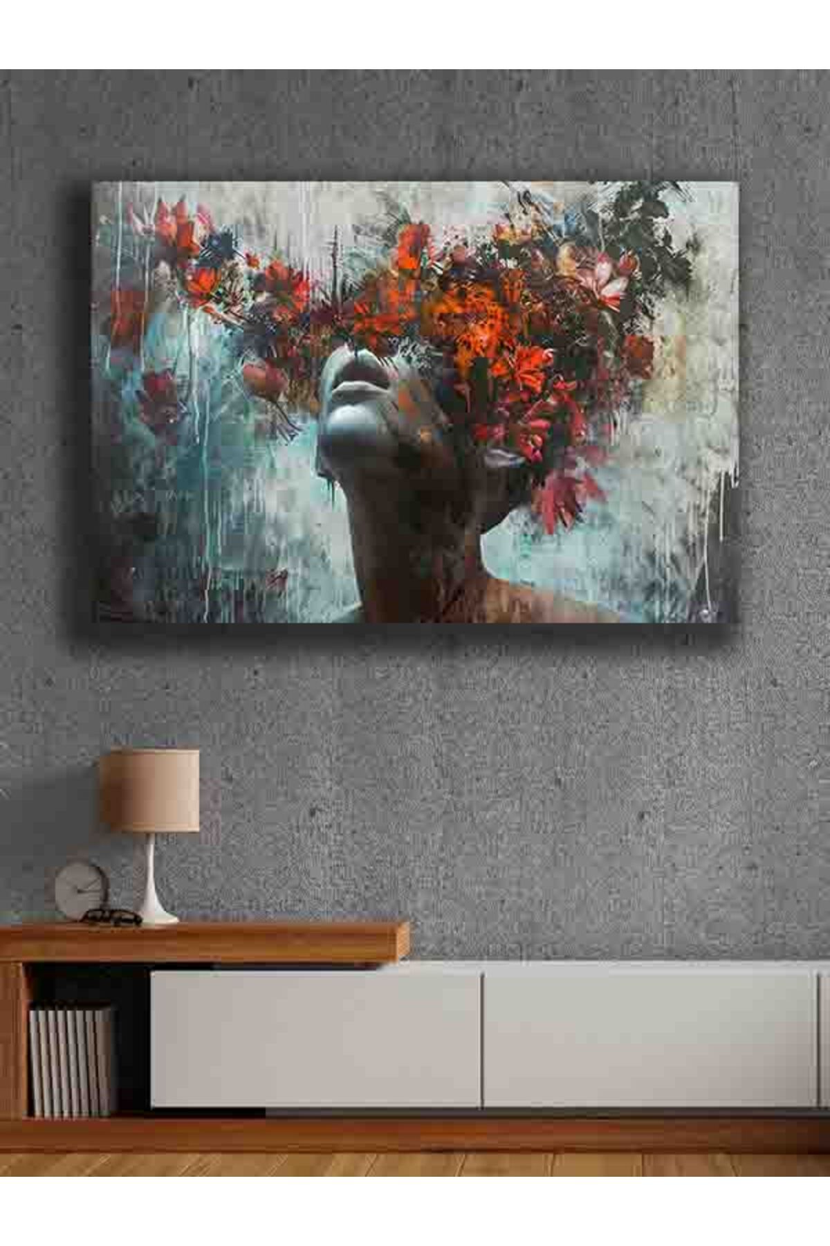 PRİME Concept Modern dekorasyon kanvas tablo %100 pamuklu kumaş