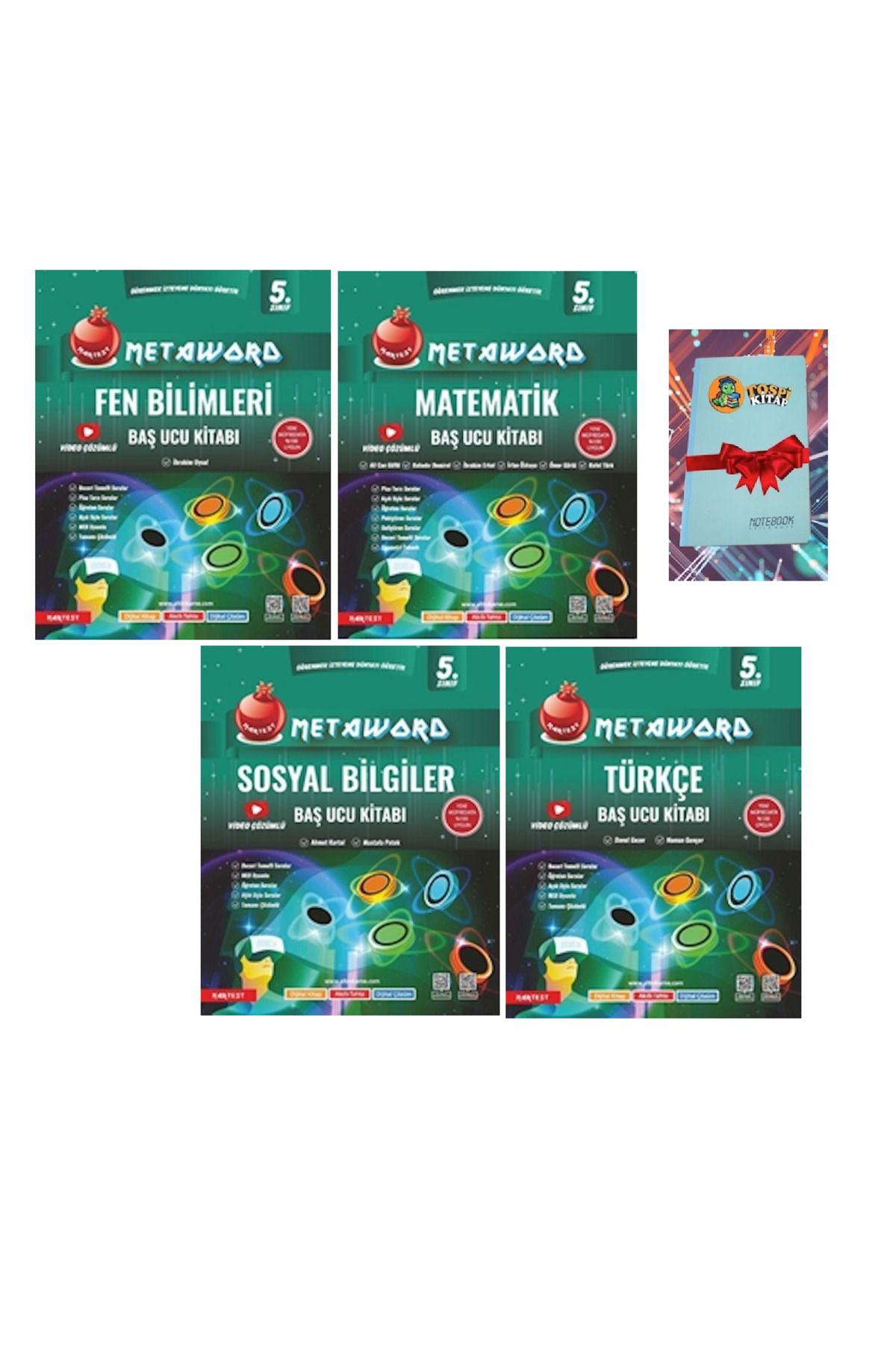Nartest Yayınları 5. Sınıf Metaword FULL SETTT GÜNCEL MÜFREDAT ( NOT DEFTERİ HEDİYE)