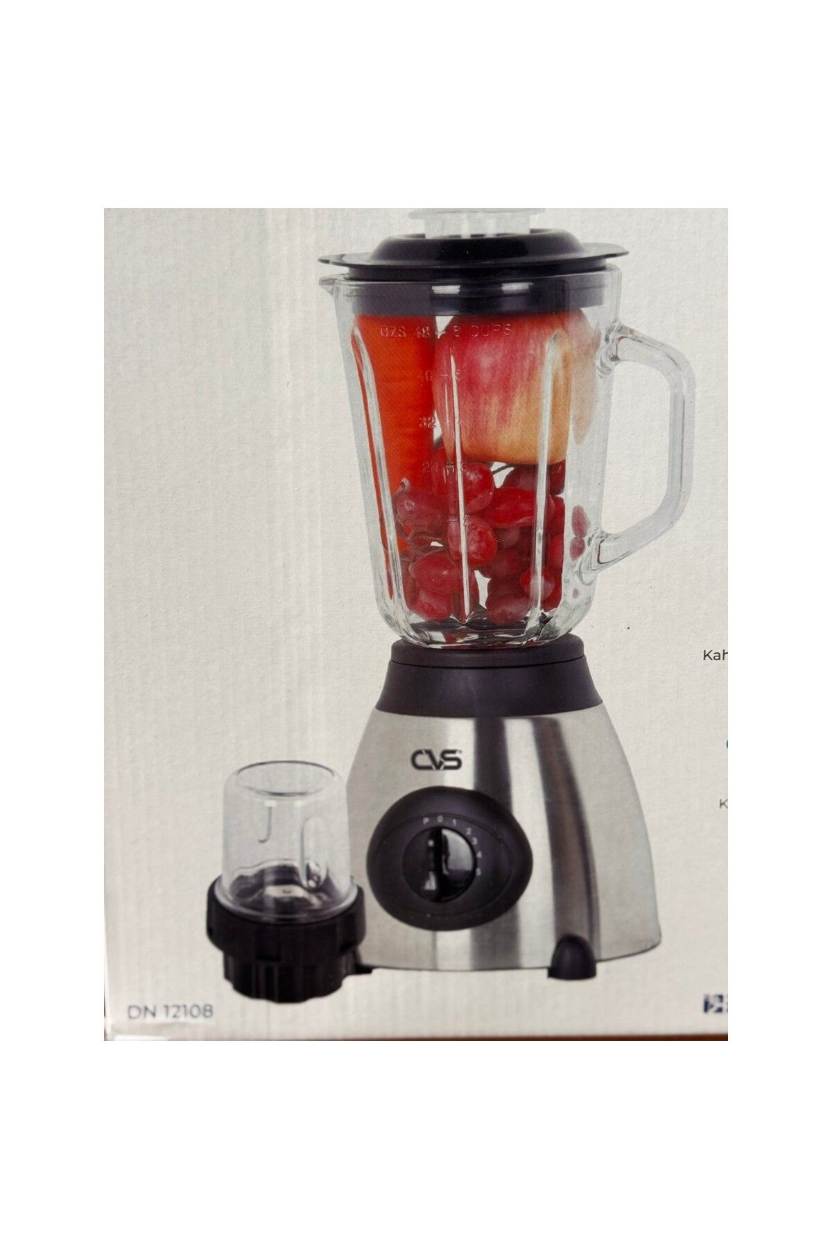 AKILLIELMA CVS DN 12108 BUZ KIRICI VE BAHARAT ÖĞÜTÜCÜ SÜRAHİ BLENDER