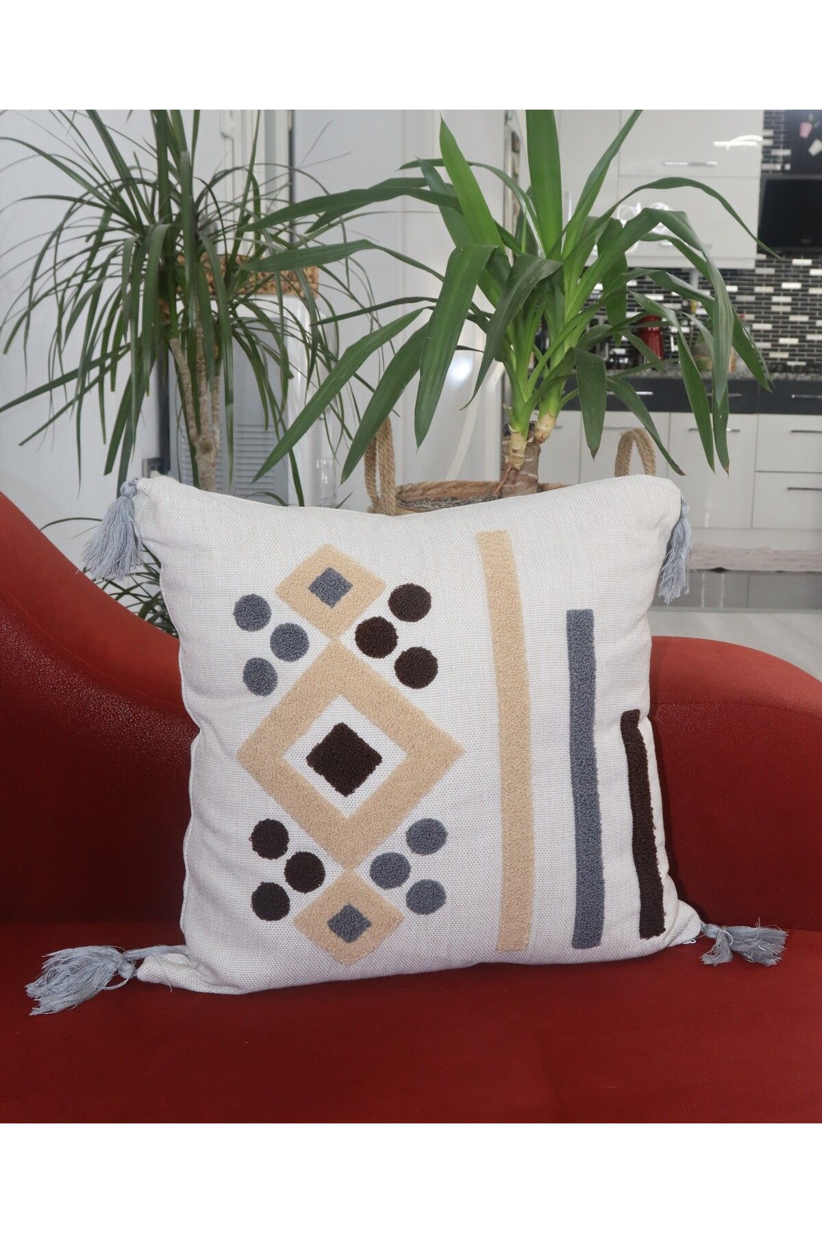 SNMHOME TEKLİ KARE PUNCH KIRLENT KILIFI