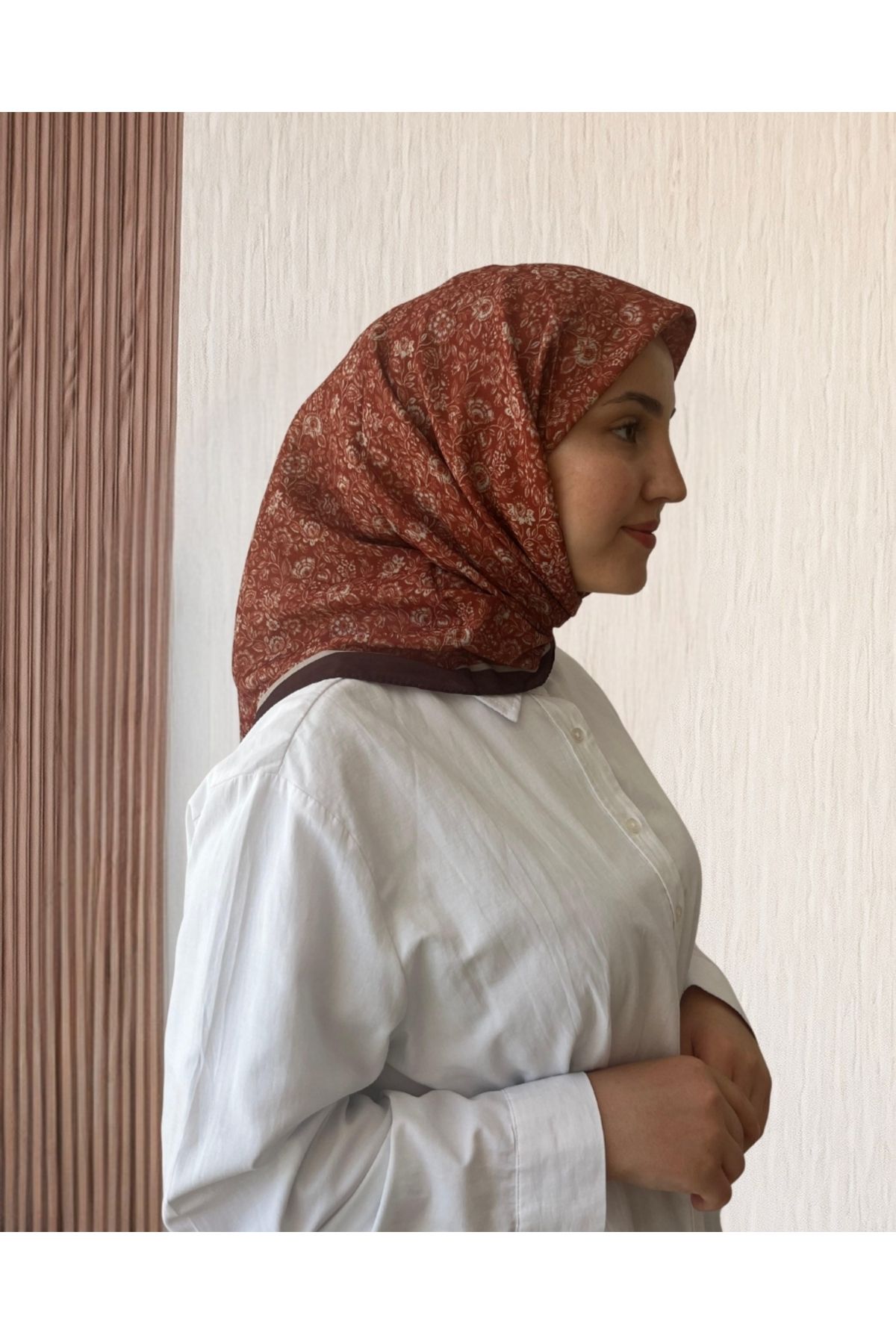 SarQa Scarft Çıtır Çiçek Eşarp