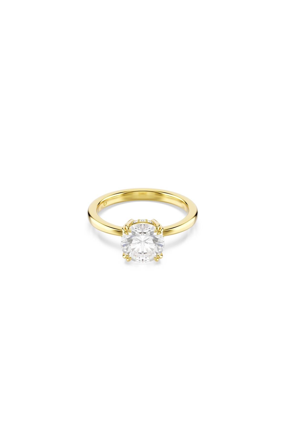Swarovski 5723331 Swarovski Yüzük Stılla:Rıng Rnd Whıte/Gos 55