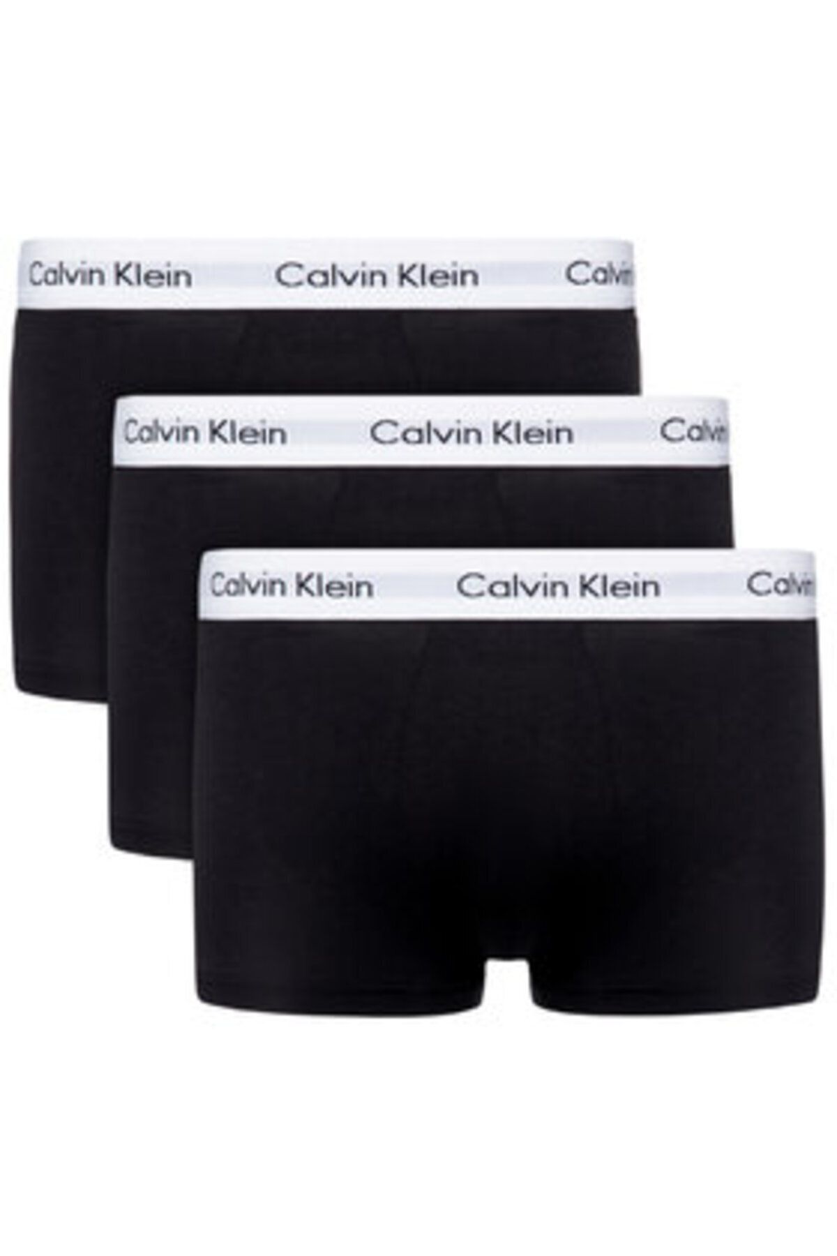 Calvin Klein-Pánské boxerky Calvin Klein Low Rise Trunk černé S 1