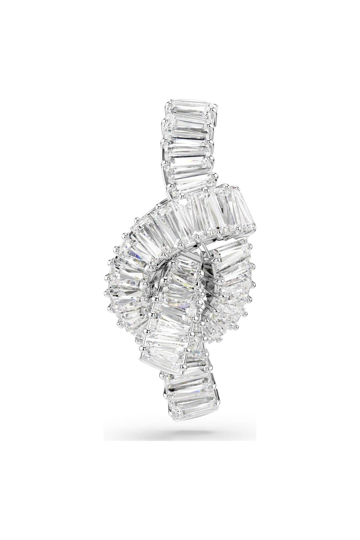 Swarovski 5731102 Swarovski Kolye Matrıx:Tack P Knot Whı/Rhs