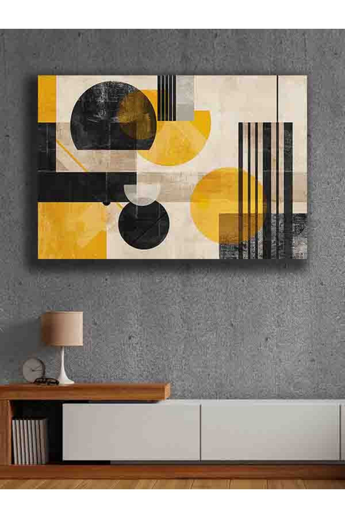 PRİME Concept Modern dekorasyon kanvas tablo %100 pamuklu kumaş