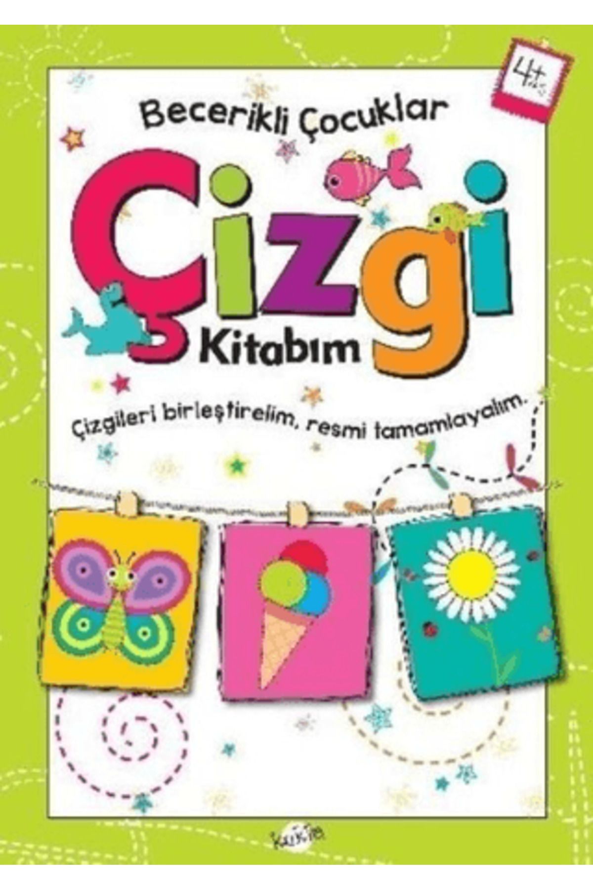 Kukla Yayınları Çizgi Kitabım 4 Yaş - Becerikli Çocuklar
