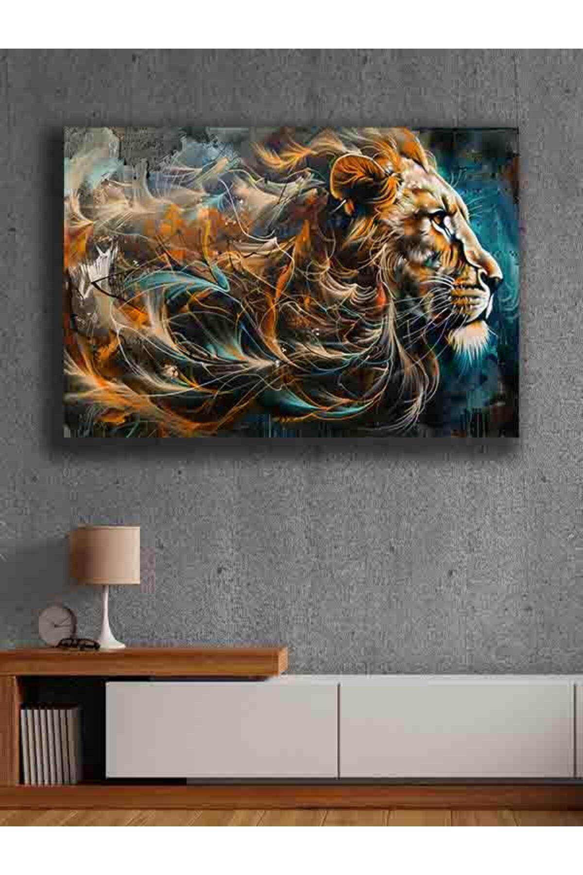 PRİME Concept Modern dekorasyon kanvas tablo %100 pamuklu kumaş