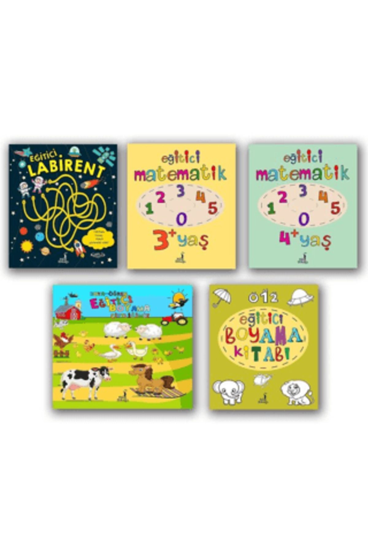Pal Sokağı Yayınları Eğitici Kitaplar Seti (5 Kitap Takım)