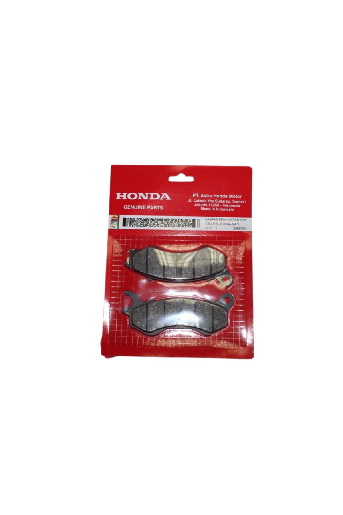 Hner Honda Pcx Ön Disk Balata Orijinal 2014-2017