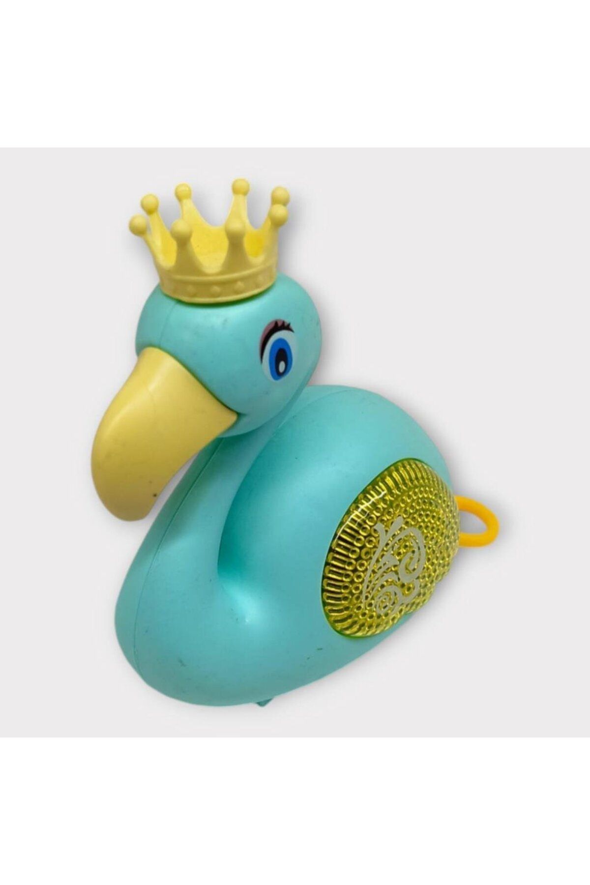 Modafiks Kurmalı Işıklı Sevimli Flamingo - Yeşil