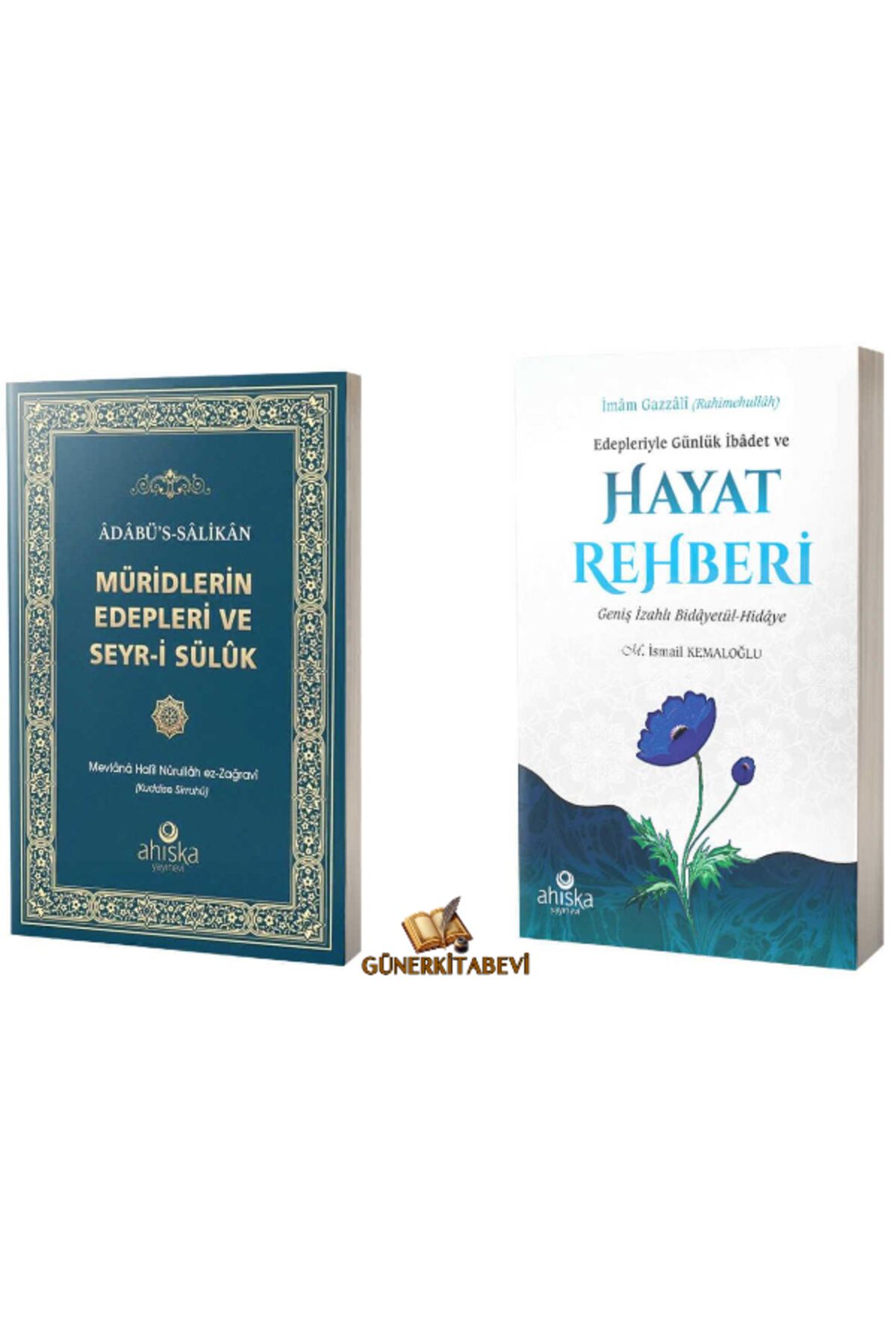 Ahıska Yayınevi Hayat Rehberi & Müridlerin Edepleri ve Seyri Sülük 2 kitap