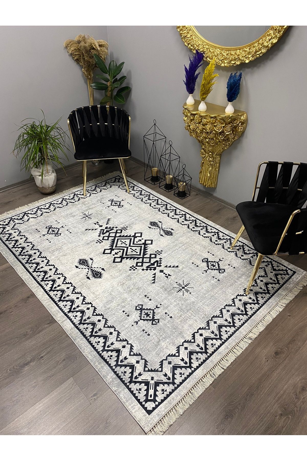 Monisso MONİSSO HALI Sina Kaymaz Taban, leke Tutmaz, Mutfak Halısı, Salon Halısı ve Yolluk