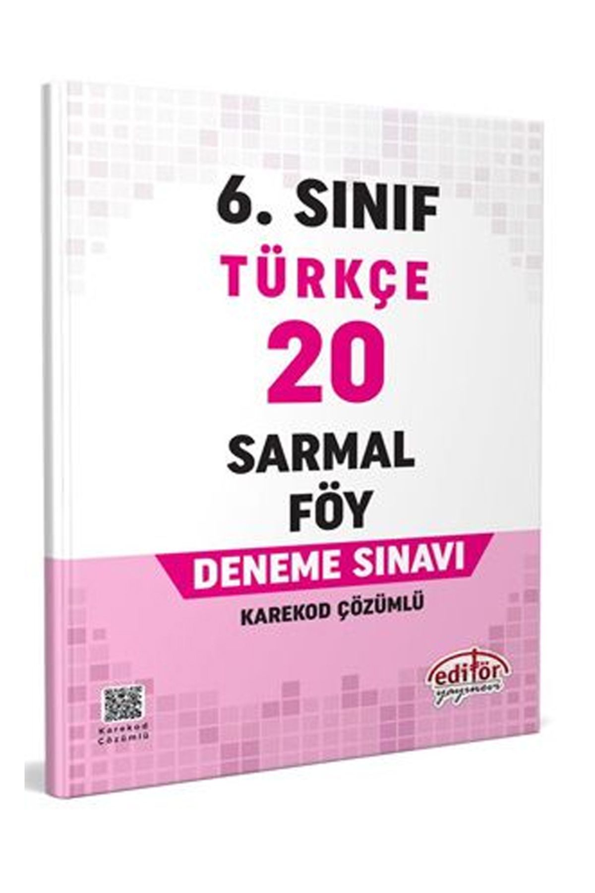 Altınpost Yayınları 6.Sınıf Türkçe (sarmal föy) Karekod Çözümlü 20 Deneme