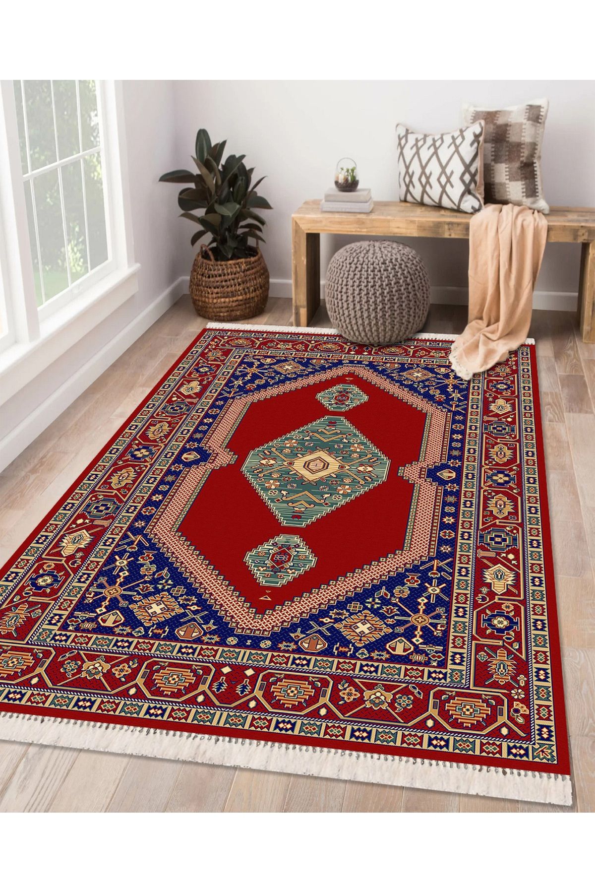 Monisso MONİSSO HALI İlmiye Kaymaz Taban, leke Tutmaz, Mutfak Halısı, Salon Halısı ve Yolluk