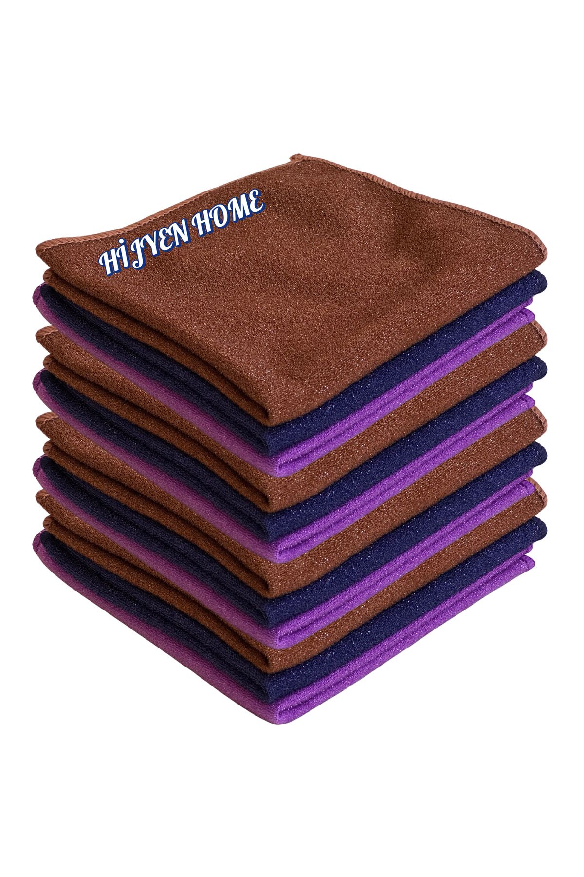 HİJYEN HOME 3 adet Temizlik bezi/2 Taraflı temizlik bezi/ yüzlü Mutfak Bezi