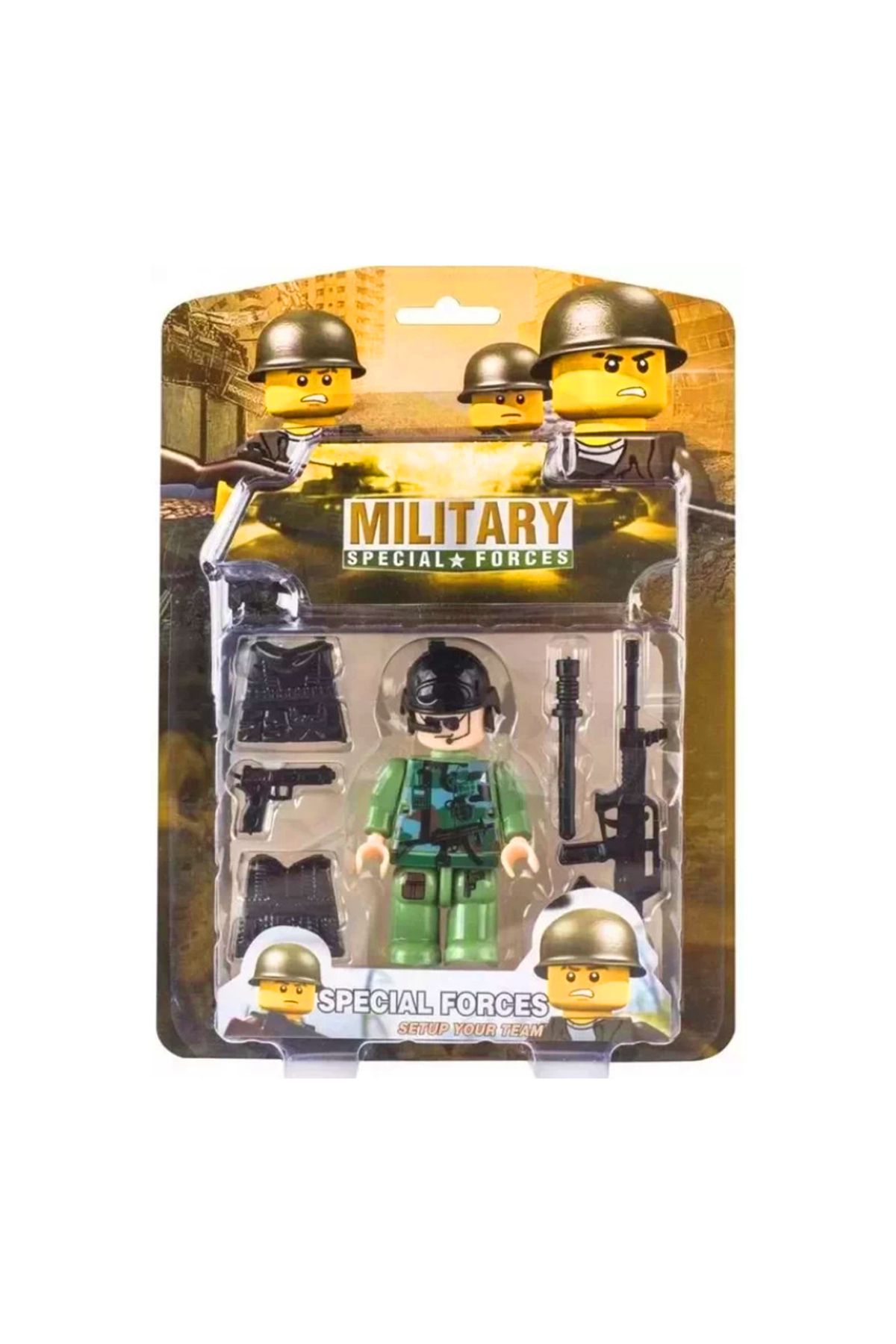 Banadabak MİLİTARY SPECİAL FORCES 605 ASKER FİGÜR SET KARTELA 3+ (1 Adet Fiyatı)