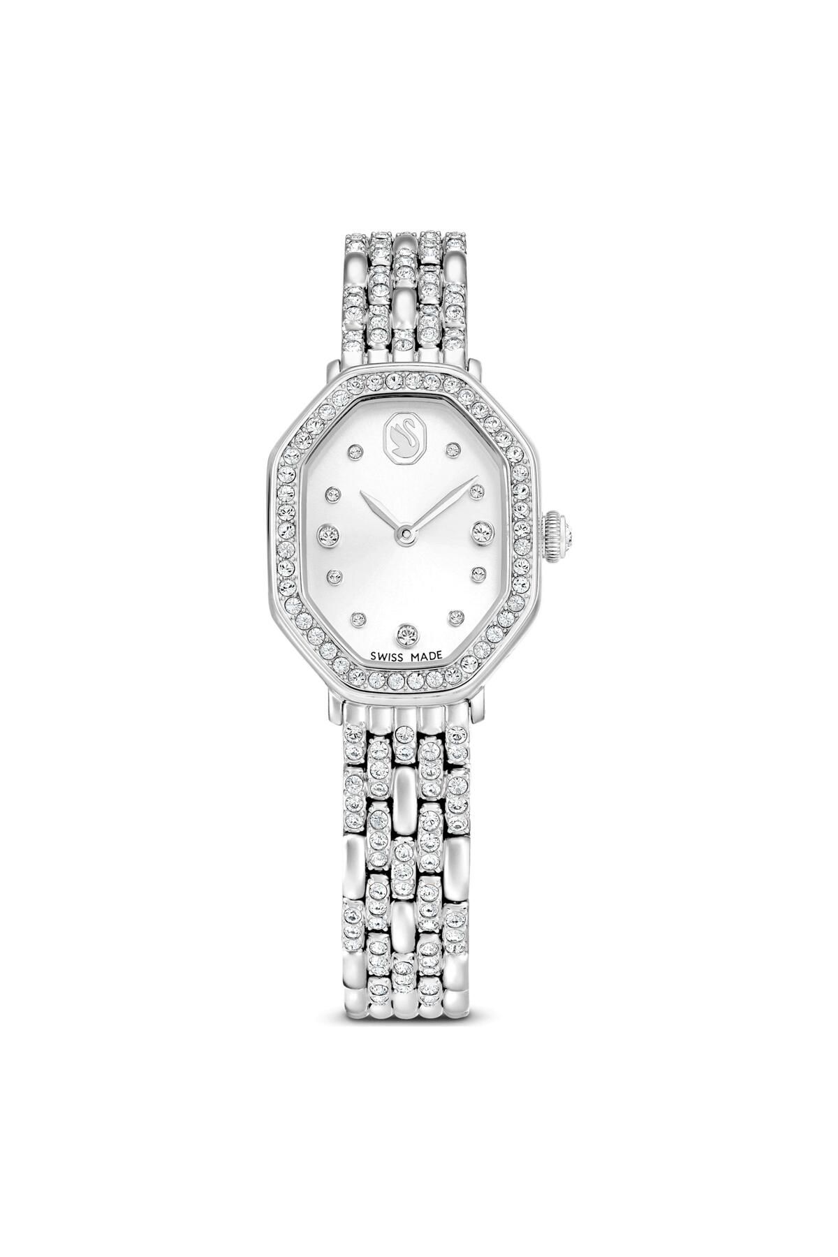 Swarovski 5698690 Swarovski Kol Saati Dextera Octagon:Mb Sts/Whıte/Sts