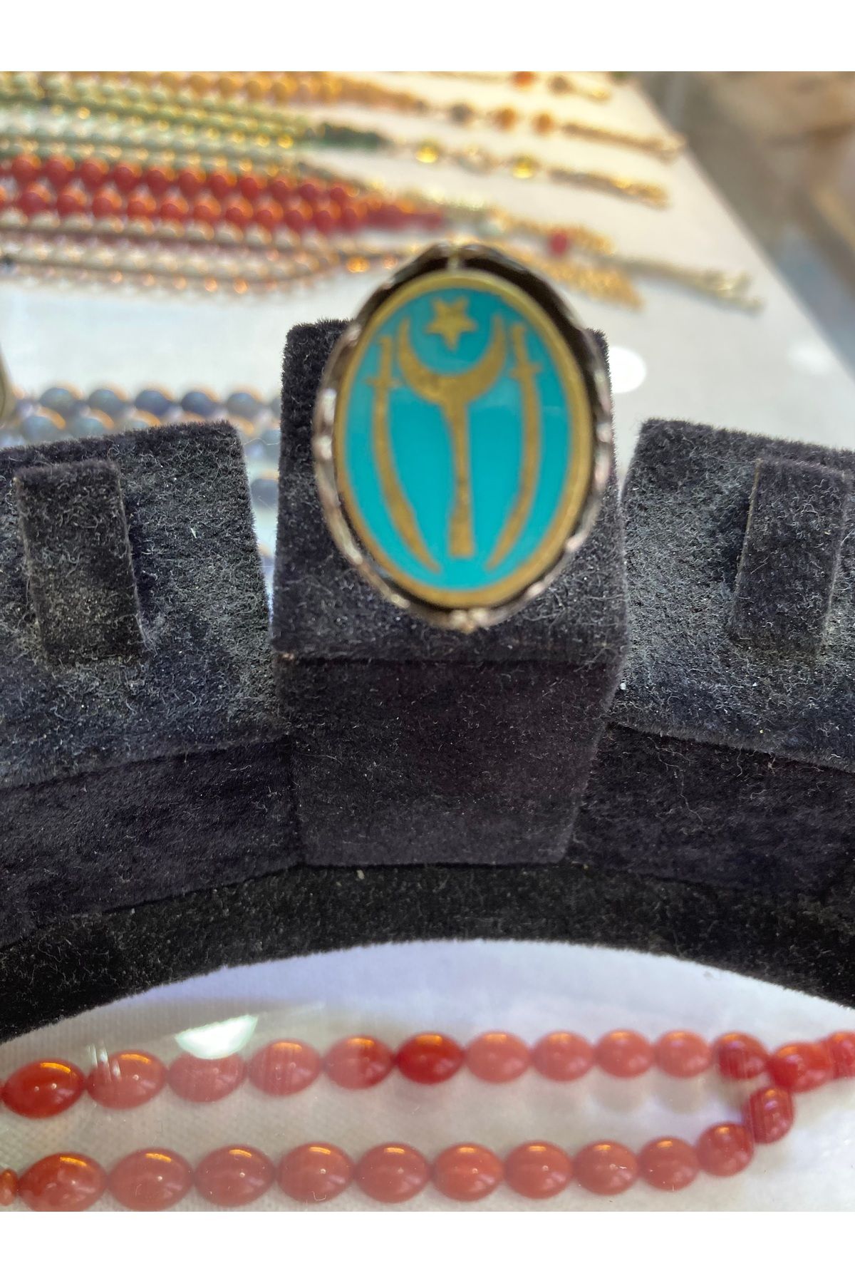 shop Çift yönlü gümüş erkek yüzük