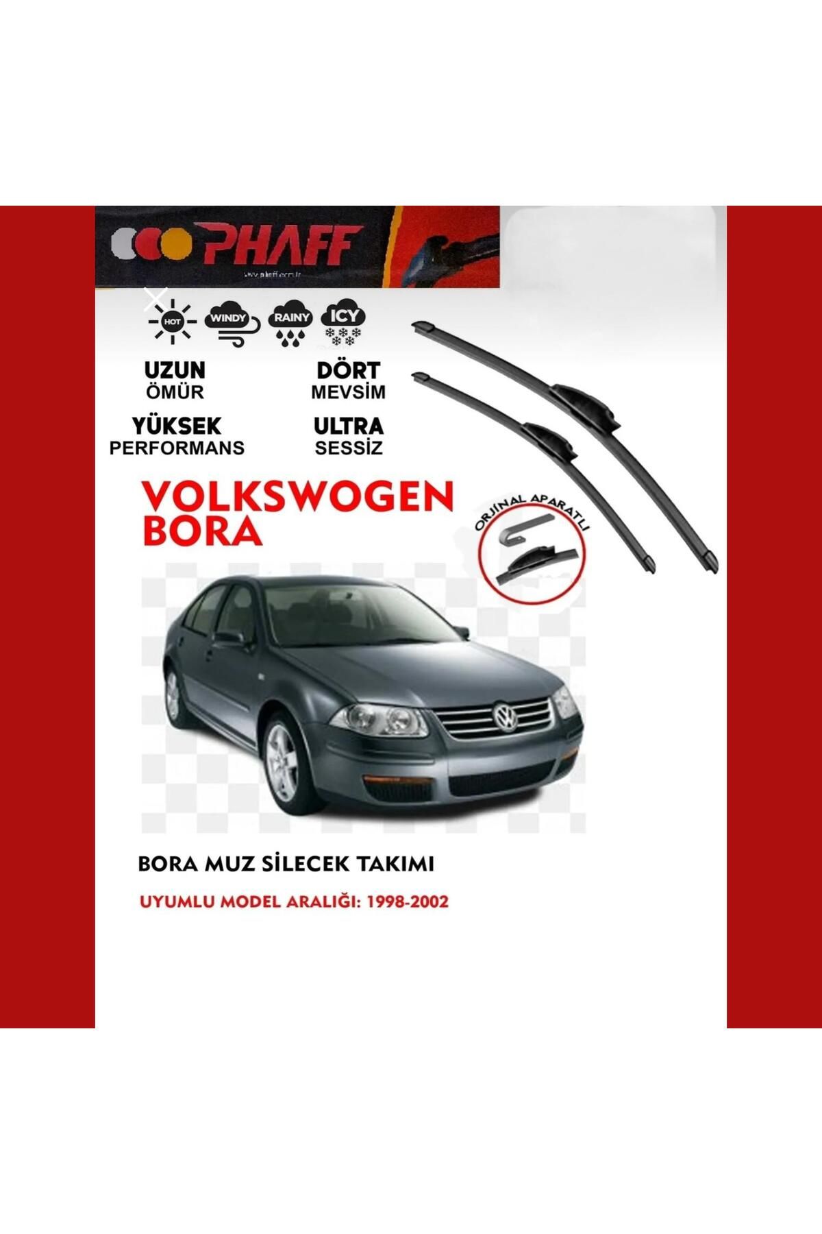 PHAFF Volkswagen Bora Ön Muz (Banana) Silecek Takımı (1998-2002)