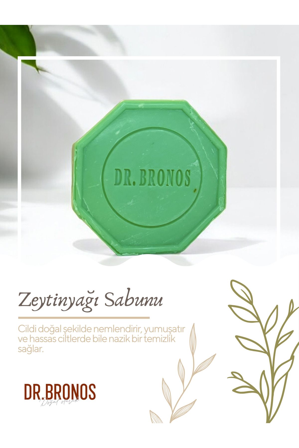 Dr. Bronos Doğal Zeytinyağı Sabunu 125 gr