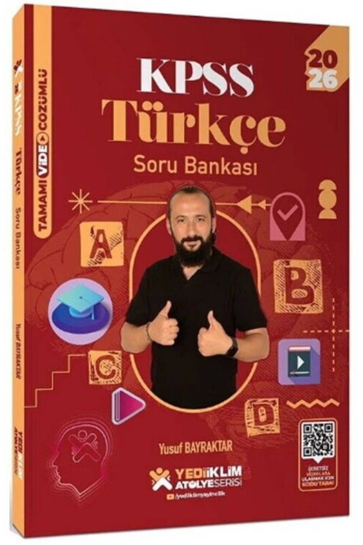 Ankara Kitap Merkezi 2026 KPSS Türkçe Atölye Soru Bankası Yediiklim Yayınları