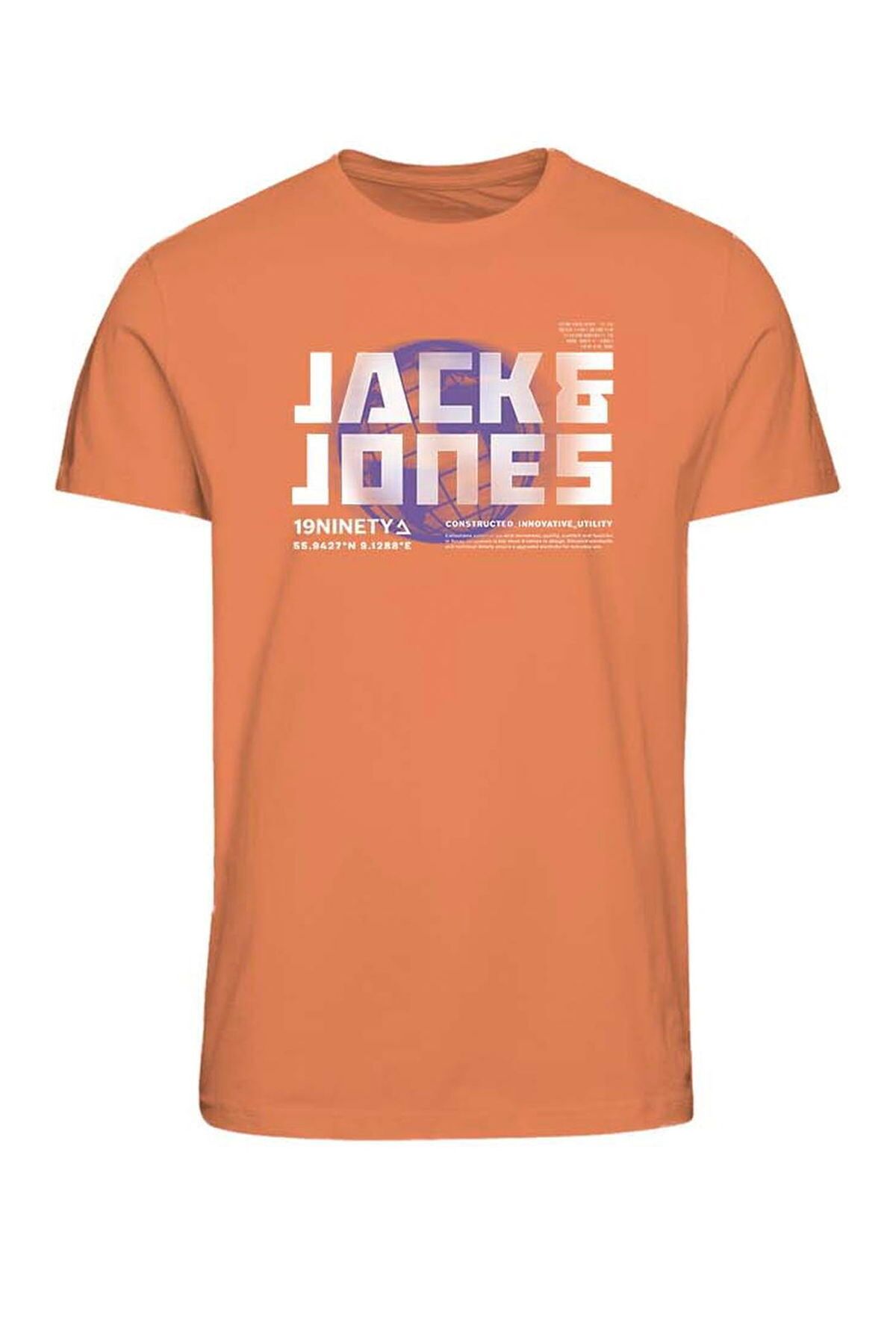 Jack & Jones Erkek Gögüs Logo Baskili Tisört - Photo