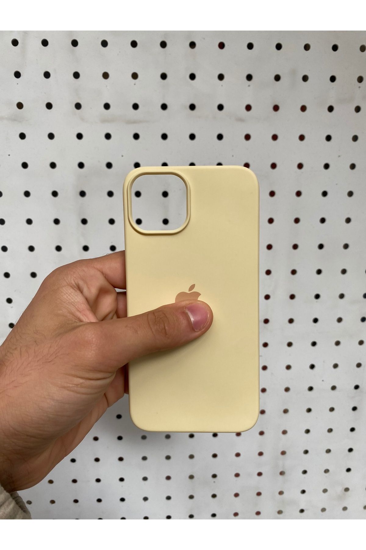 CaseKİdükkan iphone 13 Ve 14 Ile Uyumlu Içi Kadife Lansman Silikon Kılıf Kapak Premium