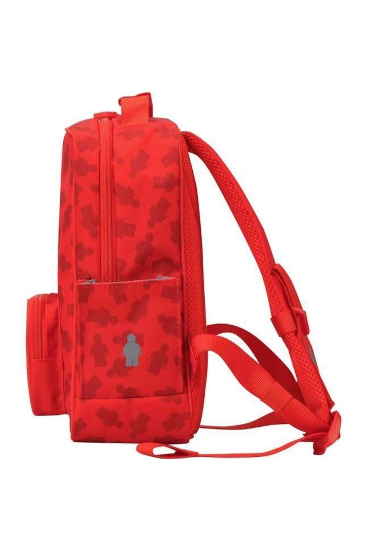 LEGO-Lego Tribini Classic Small Casual Backpack, Filled Minifigure design, red, 28.5 x 12 x 22.5 cm 2
