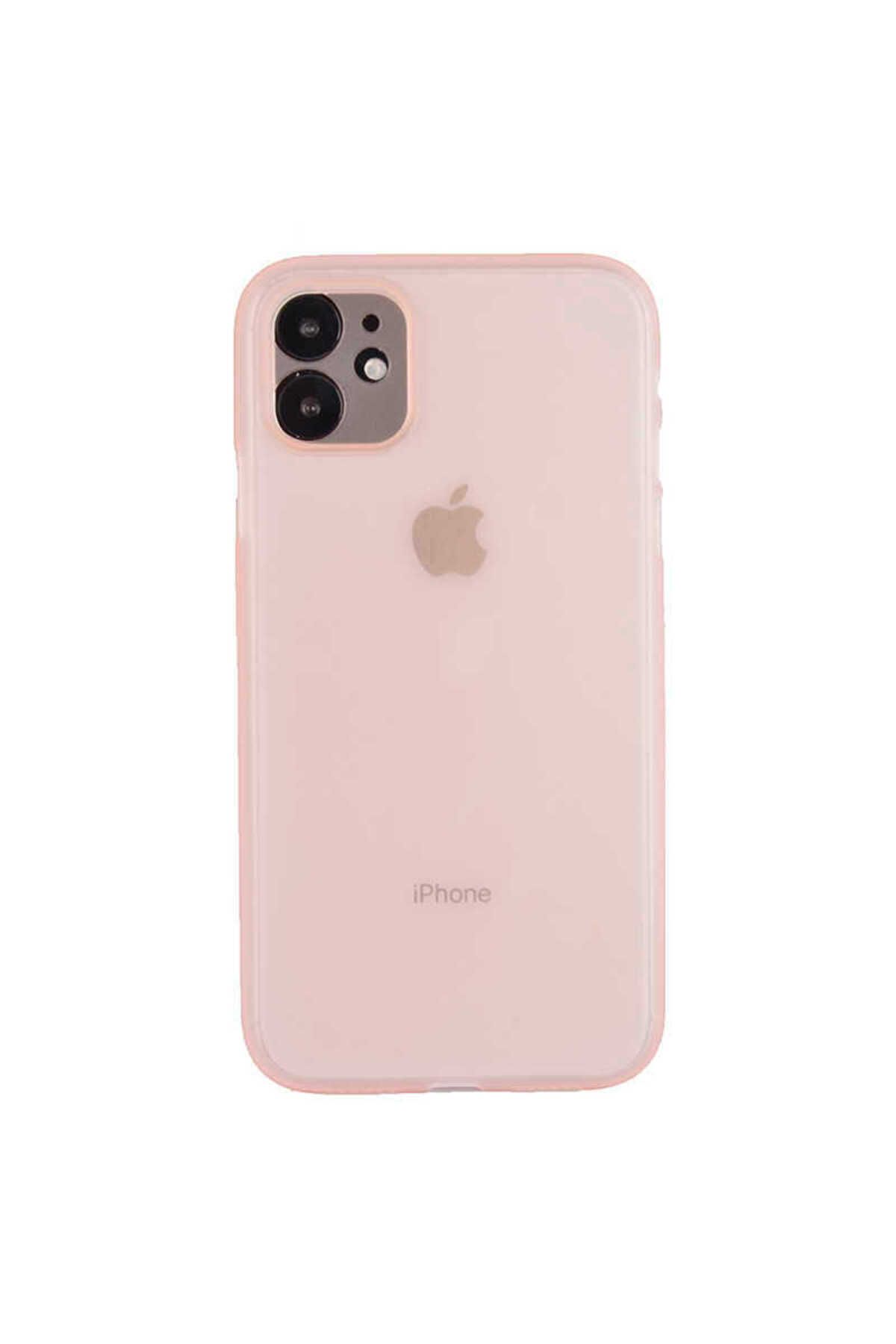 halkhouse İphone 11 Kılıf Esnek Renkli Kırılmaz Silikon Yumuşak Eko PP Kapak
