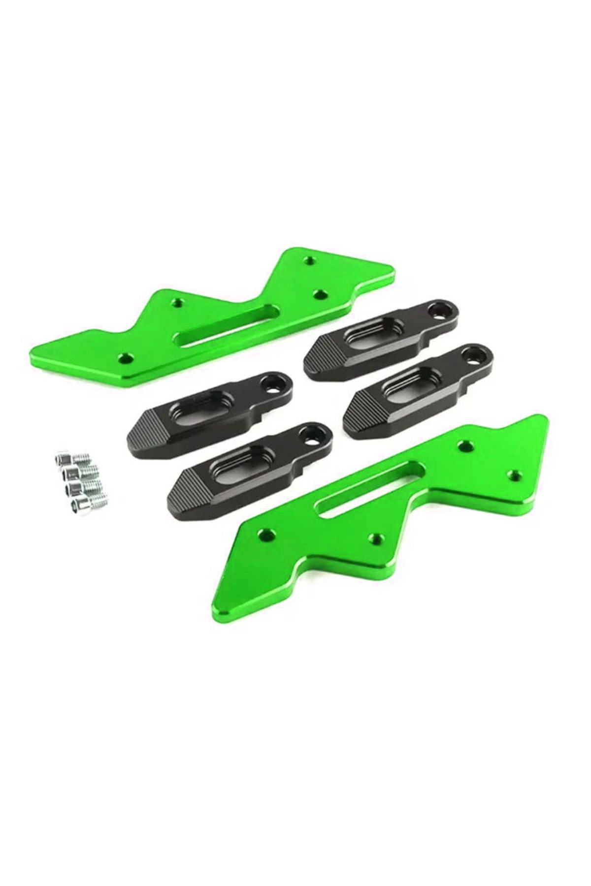 GOGOPREMİUM KAWASAKİ Z800 ÖN ÇAMURLUK YAN DEKORATİF KAPAK YEŞİL