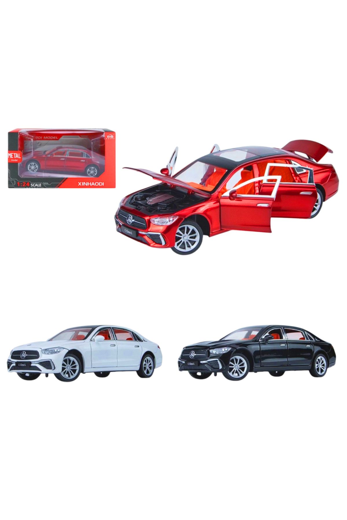 Banadabak ALLOY CAR MODEL ÇEKBIRAK ARABA MRS MODEL METAL AÇILIR KAPI SESLİ IŞIKLI 1:24 6+ (1 Adet Fiyatı)