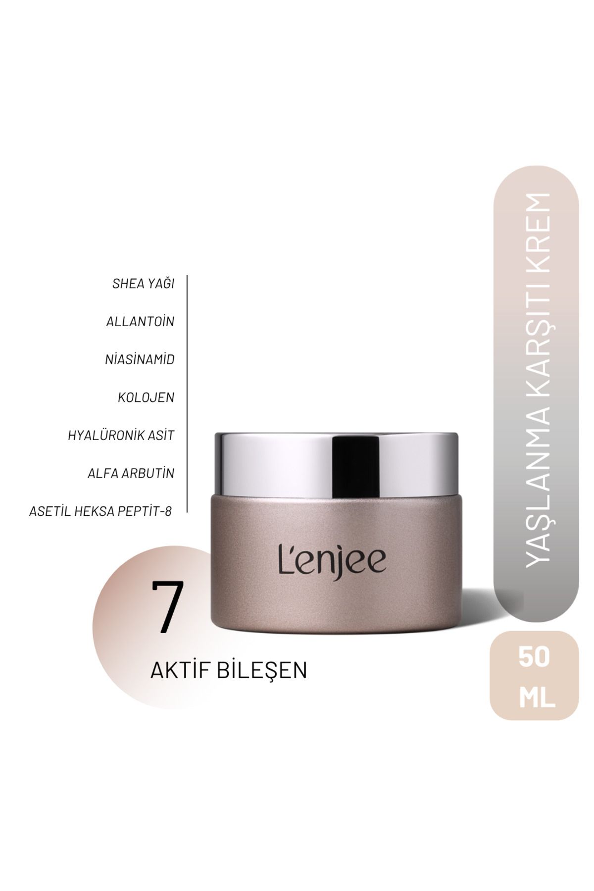 L'enjee Yaşlanma Karşıtı Retinol Gece Kremi