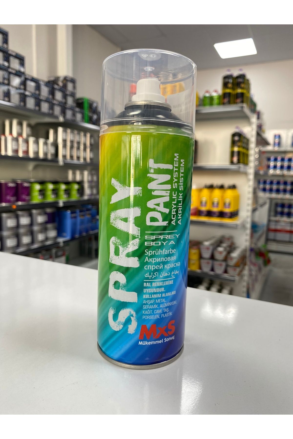 MxS RAL MAT SİYAH SPREY BOYA