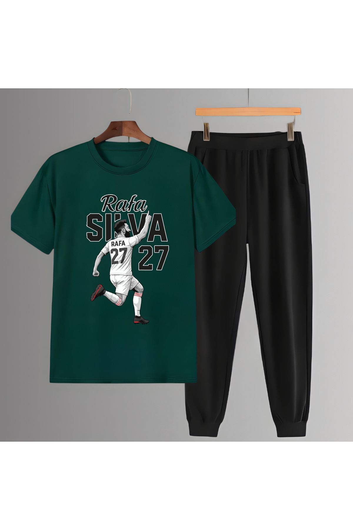 Biy Store Beşiktaş Rafa Silva forma baskılı unisex kadın erkek kısa kollu tişört t-shirt eşofman takımı