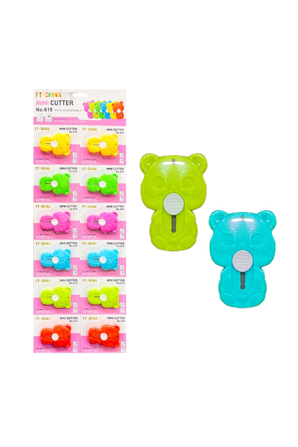 Banadabak MİNİ MAKET BIÇAĞI 618 PANDA KARTELA (1 Adet Fiyatı)
