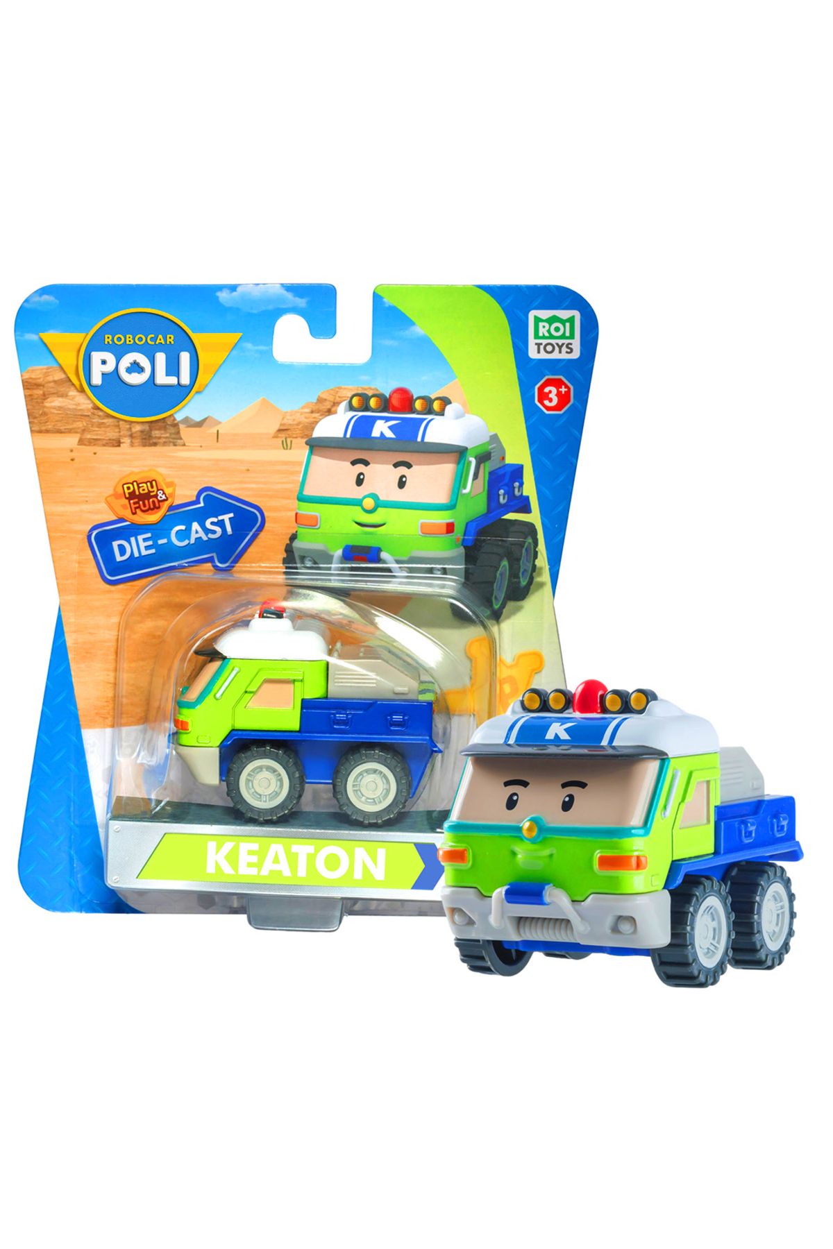 Banadabak POLİ MRT-0614 83418 KARAKTER FİGÜR KEATON DİE CAST METAL ARAÇ 3+ (1 Adet Fiyatı)
