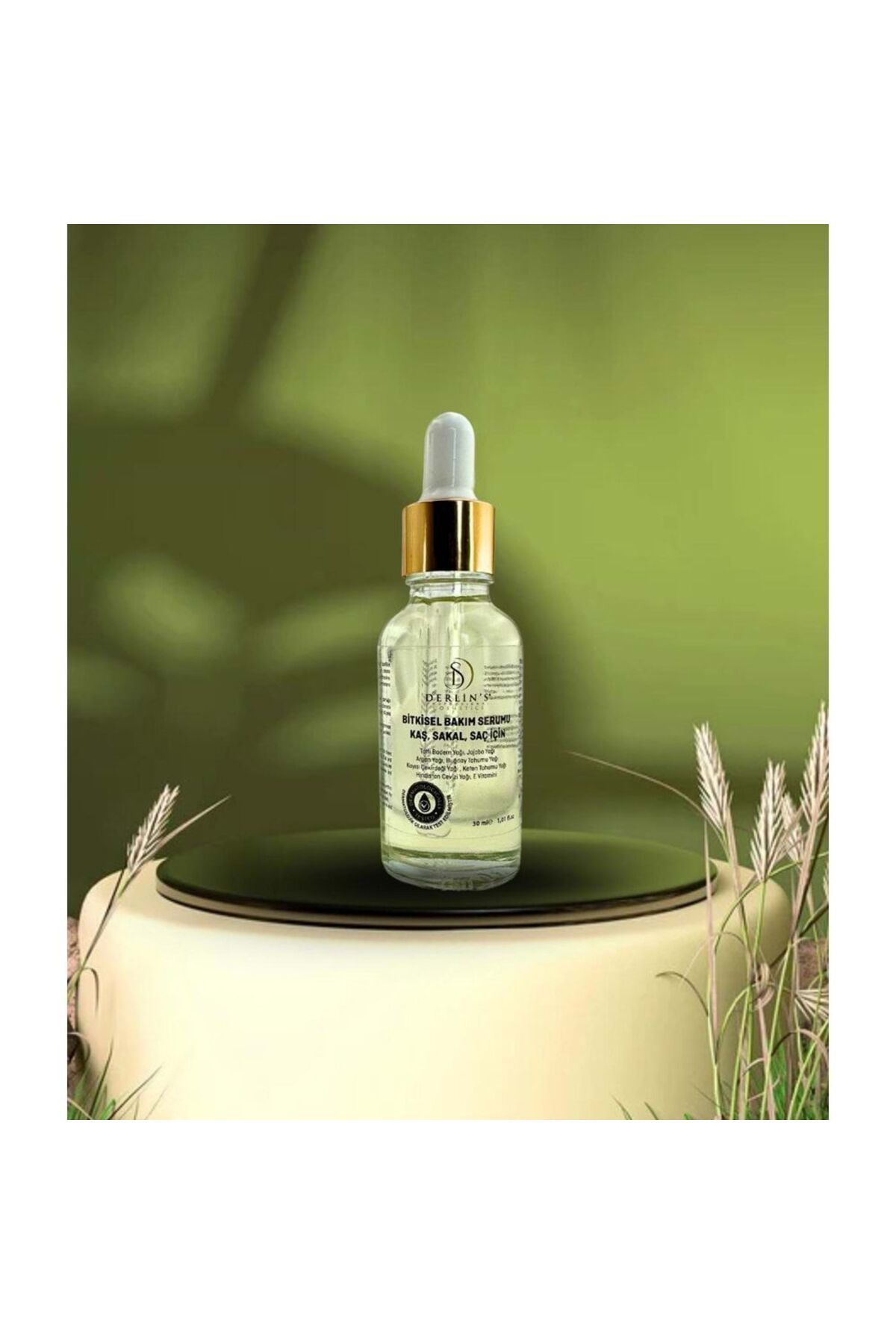 Derlin's Professional Cosmetics Saç Dökülmesine Karşı Bitkisel Bakım Serumu 30ml