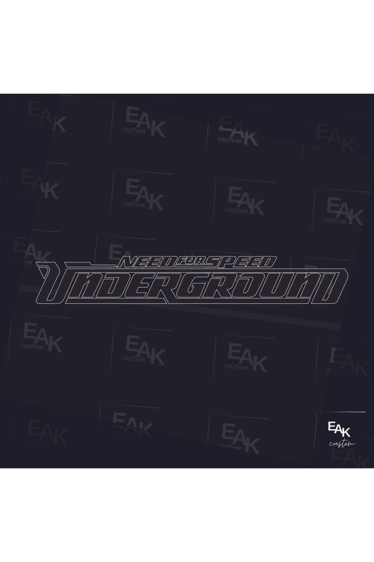 eakcustom NEED FOR SPEED oto sticker (50cm x 8cm )