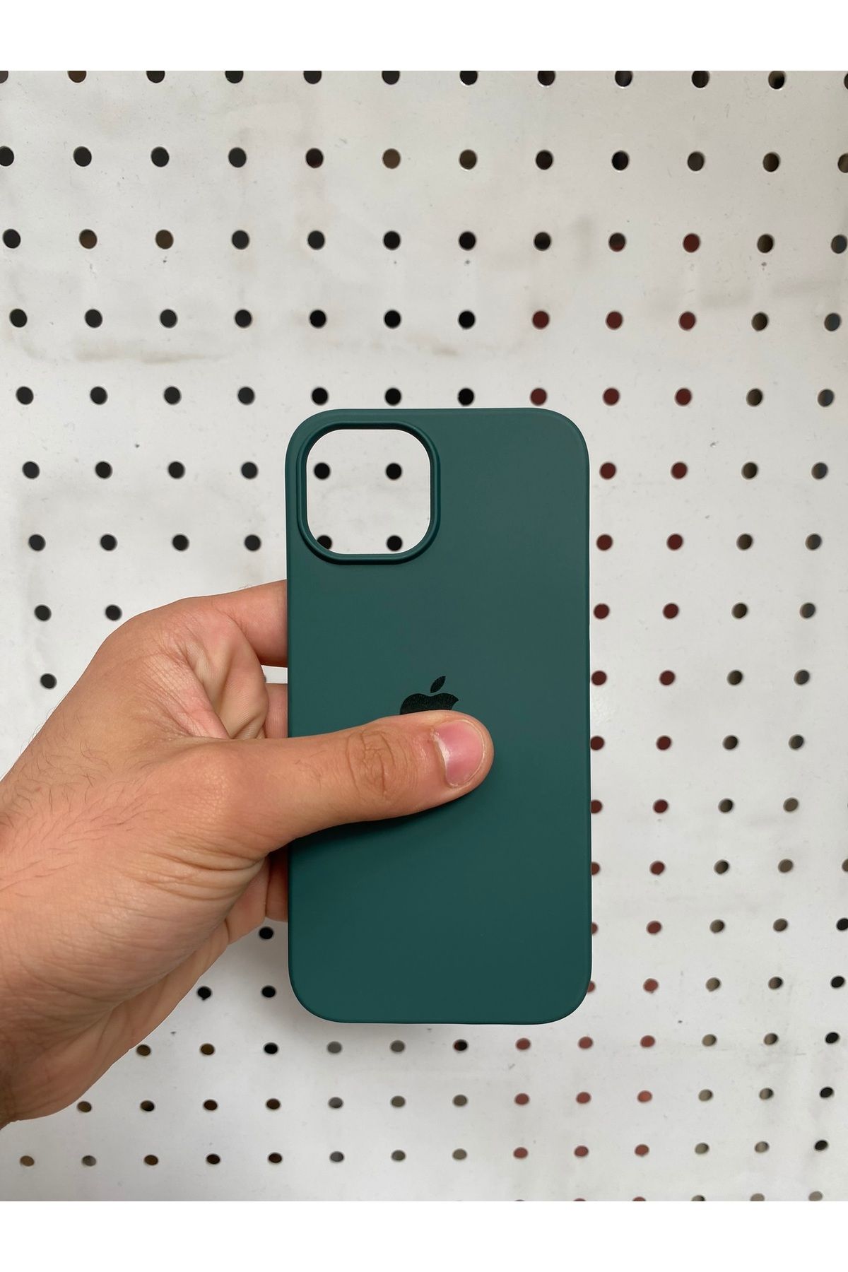 CaseKİdükkan iphone 13 Ve 14 Ile Uyumlu Içi Kadife Lansman Silikon Kılıf Kapak Premium