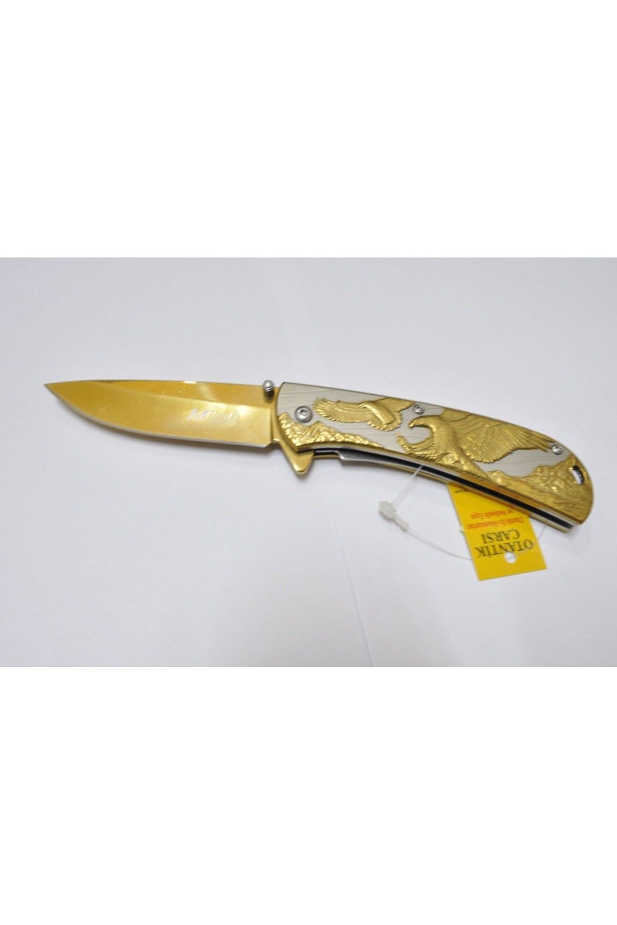 Otantik Çarşı Sarı Cep Çakısı (cd-40015)