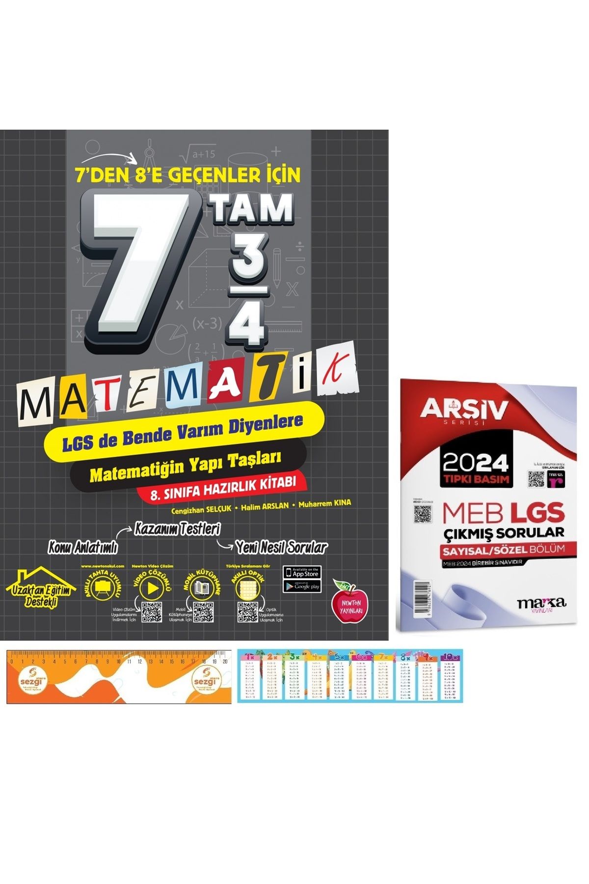 Newton Yayınları 7 Den 8 E Geçenler Için Matematik LGS de Bende Varım Diyenlere