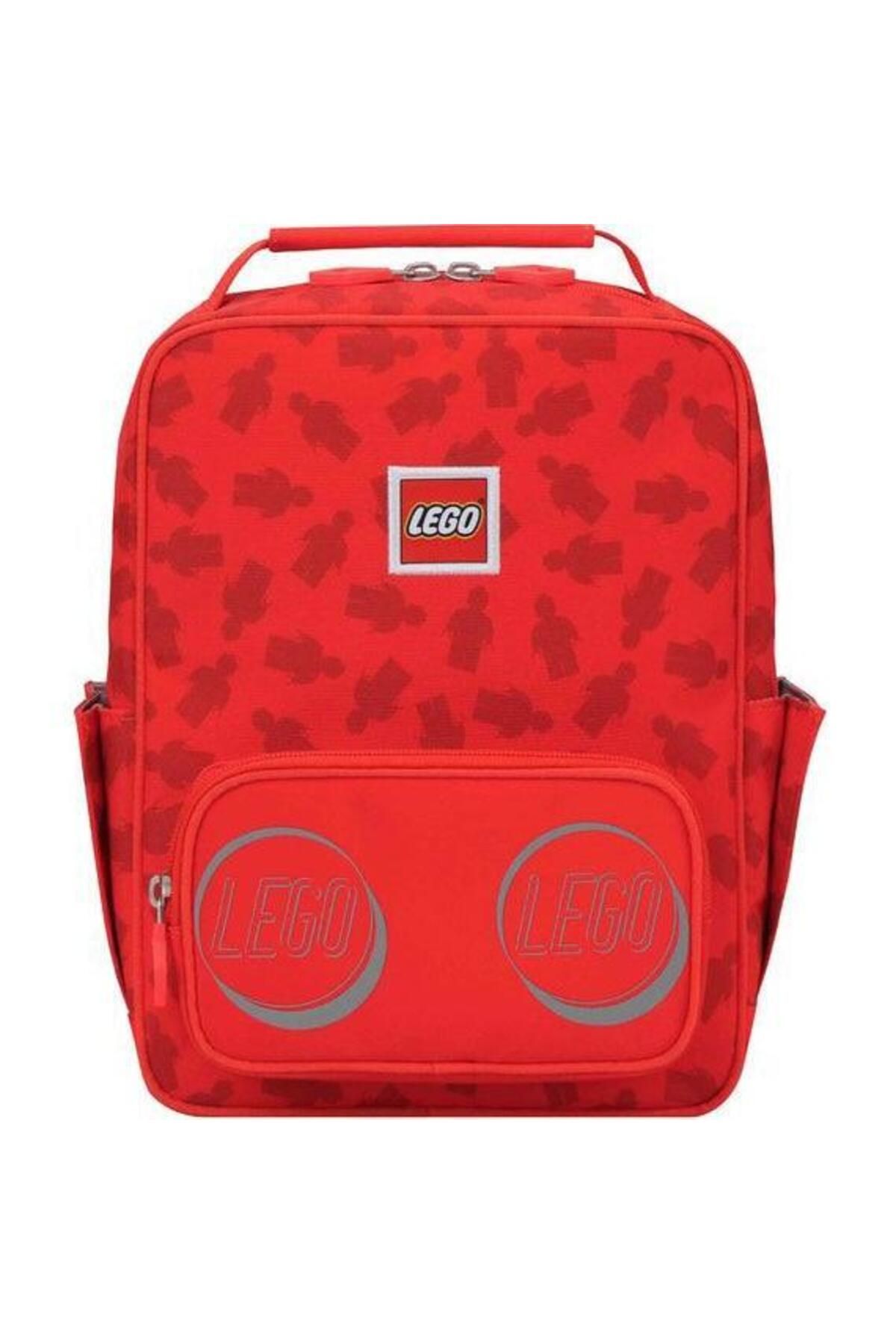LEGO-Lego Tribini Classic Small Casual Backpack, Filled Minifigure design, red, 28.5 x 12 x 22.5 cm 1