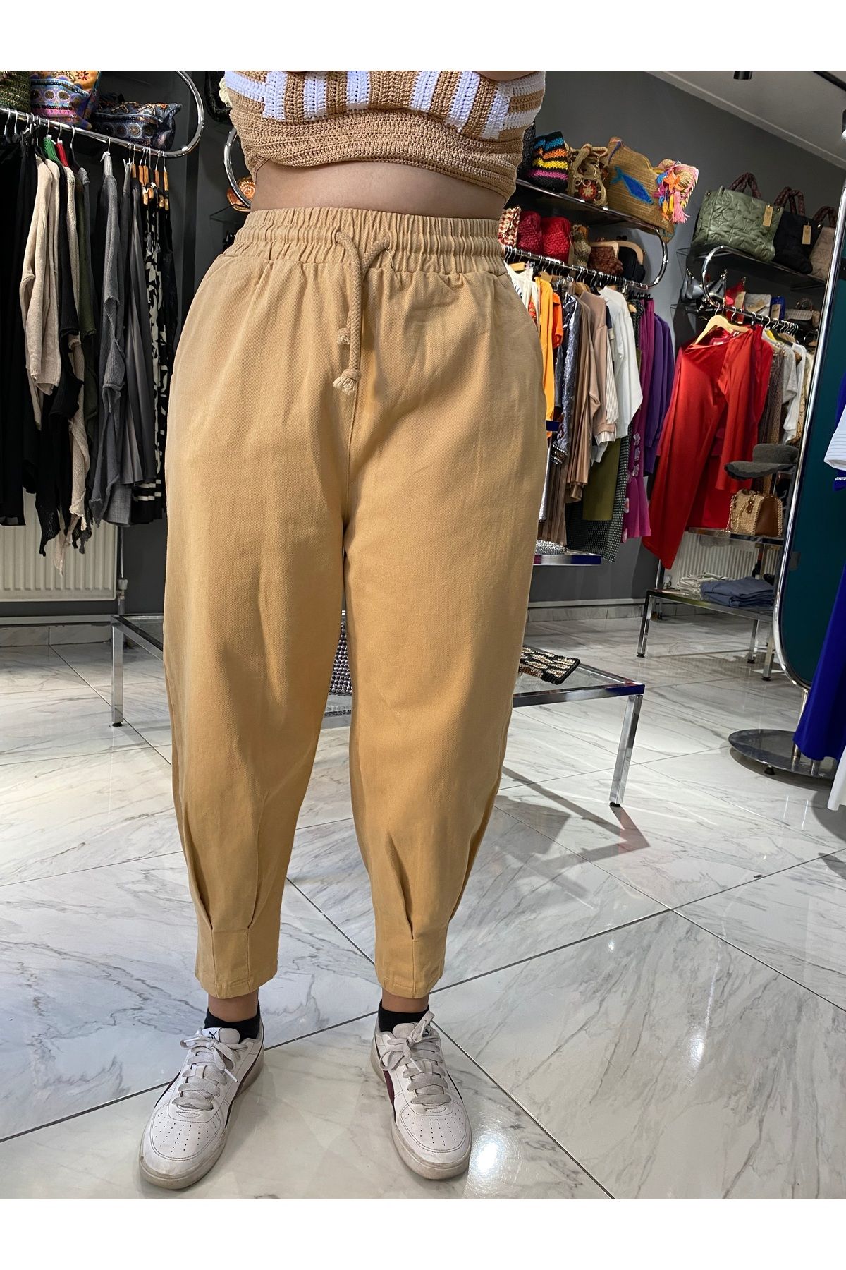 MODA Hardal pantolon