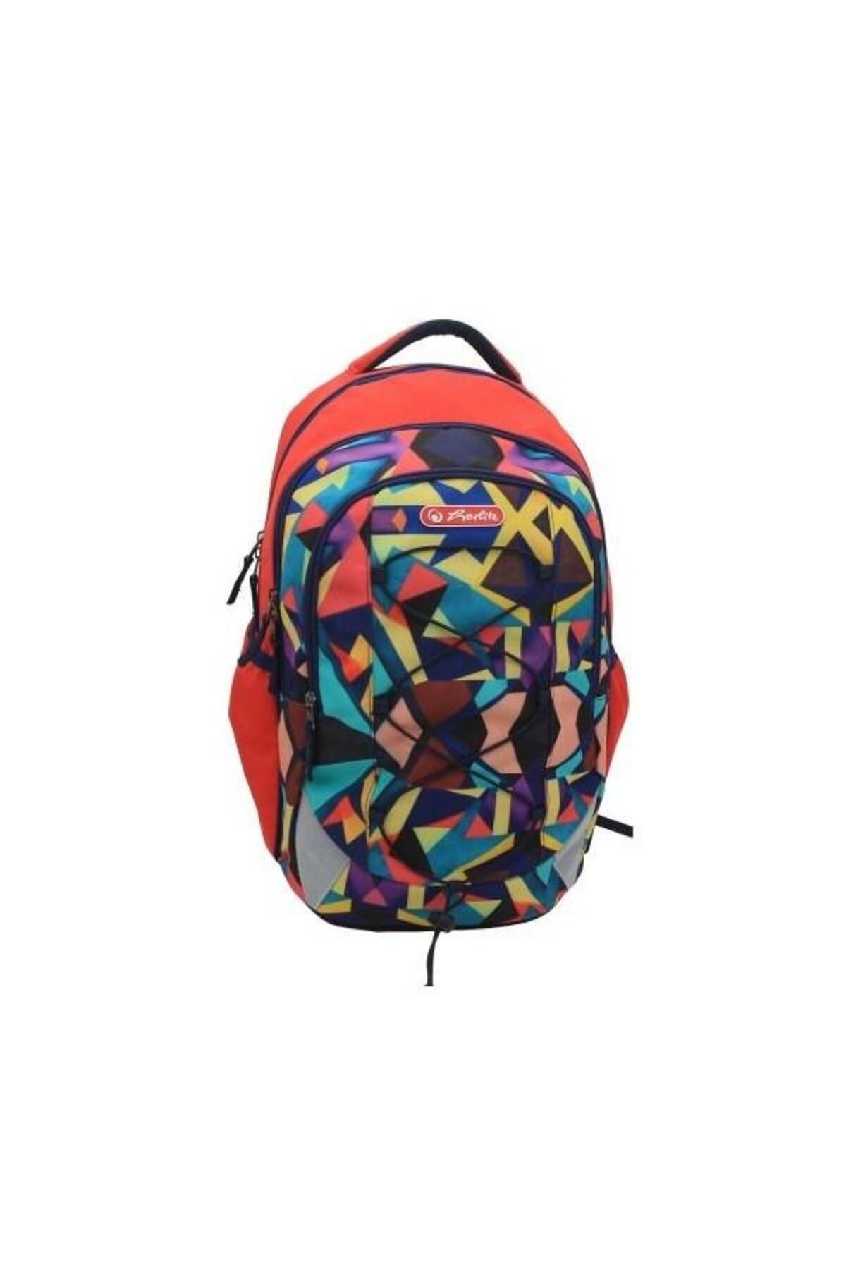 Herlitz-Heerlitz Strings Pro Backpack Abstract motif, size 43 x 29 x 22 cm 1