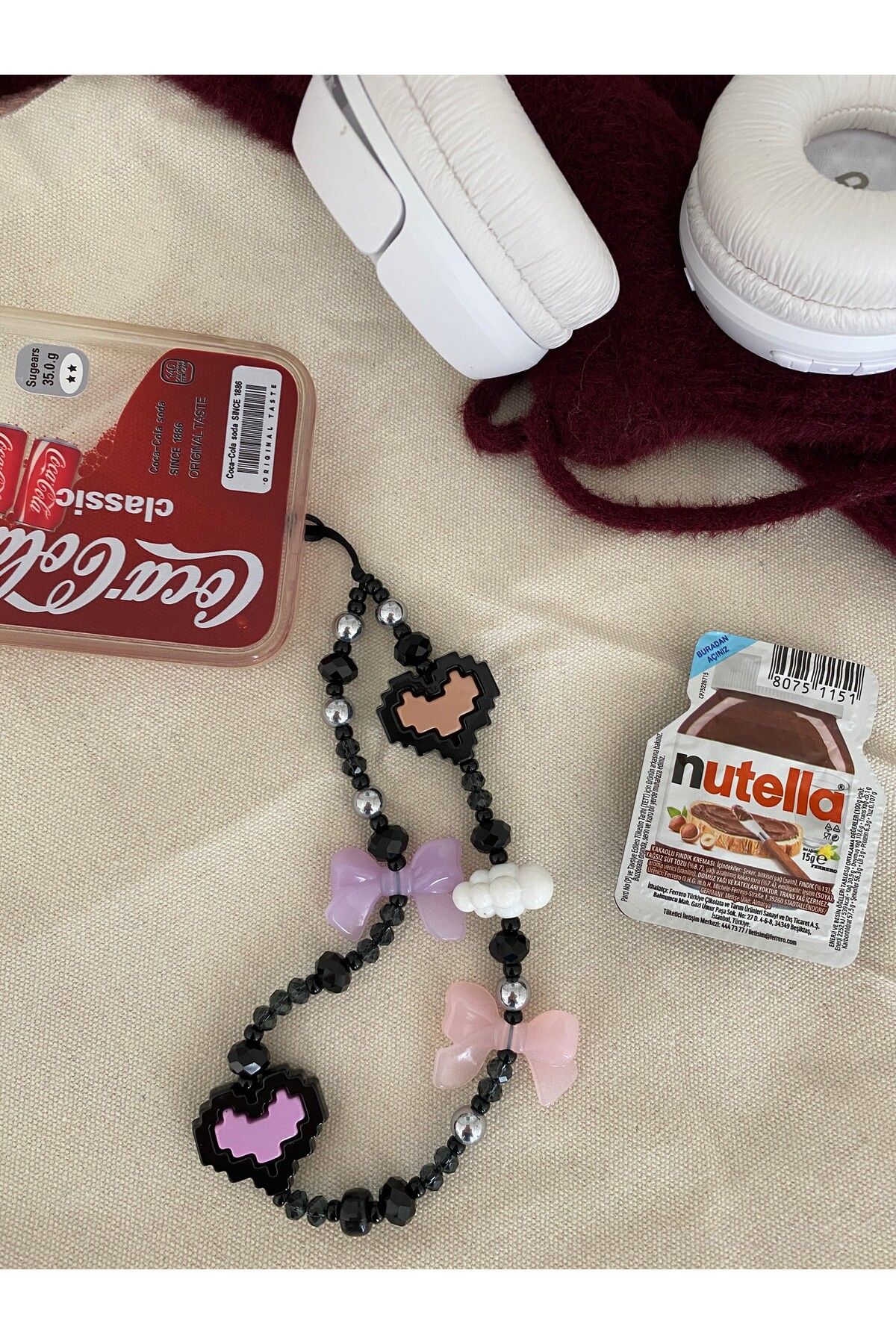Lova İstanbul Ghost Candy Telefon Boncuğu - Charm