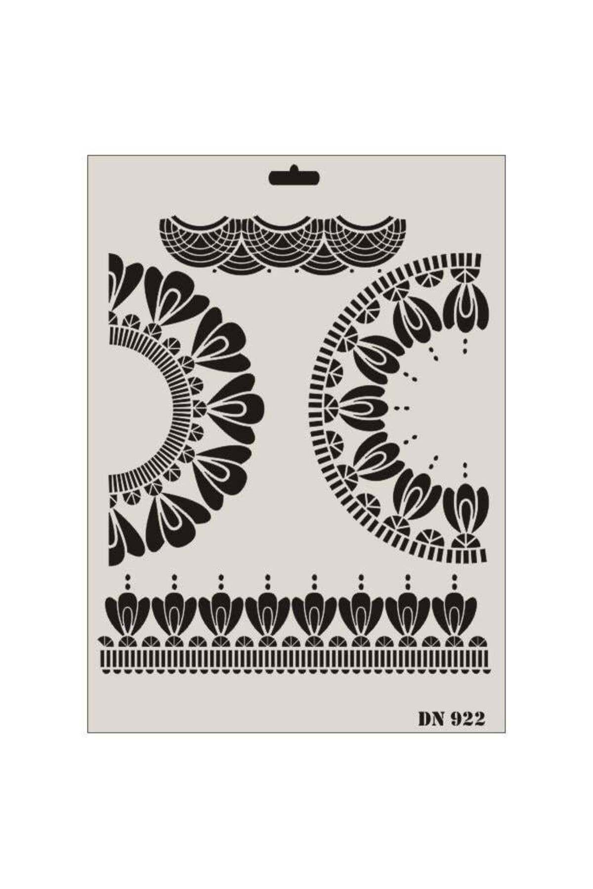 Emperium Dantel Seri DN-922 Stencil 35x25 cm