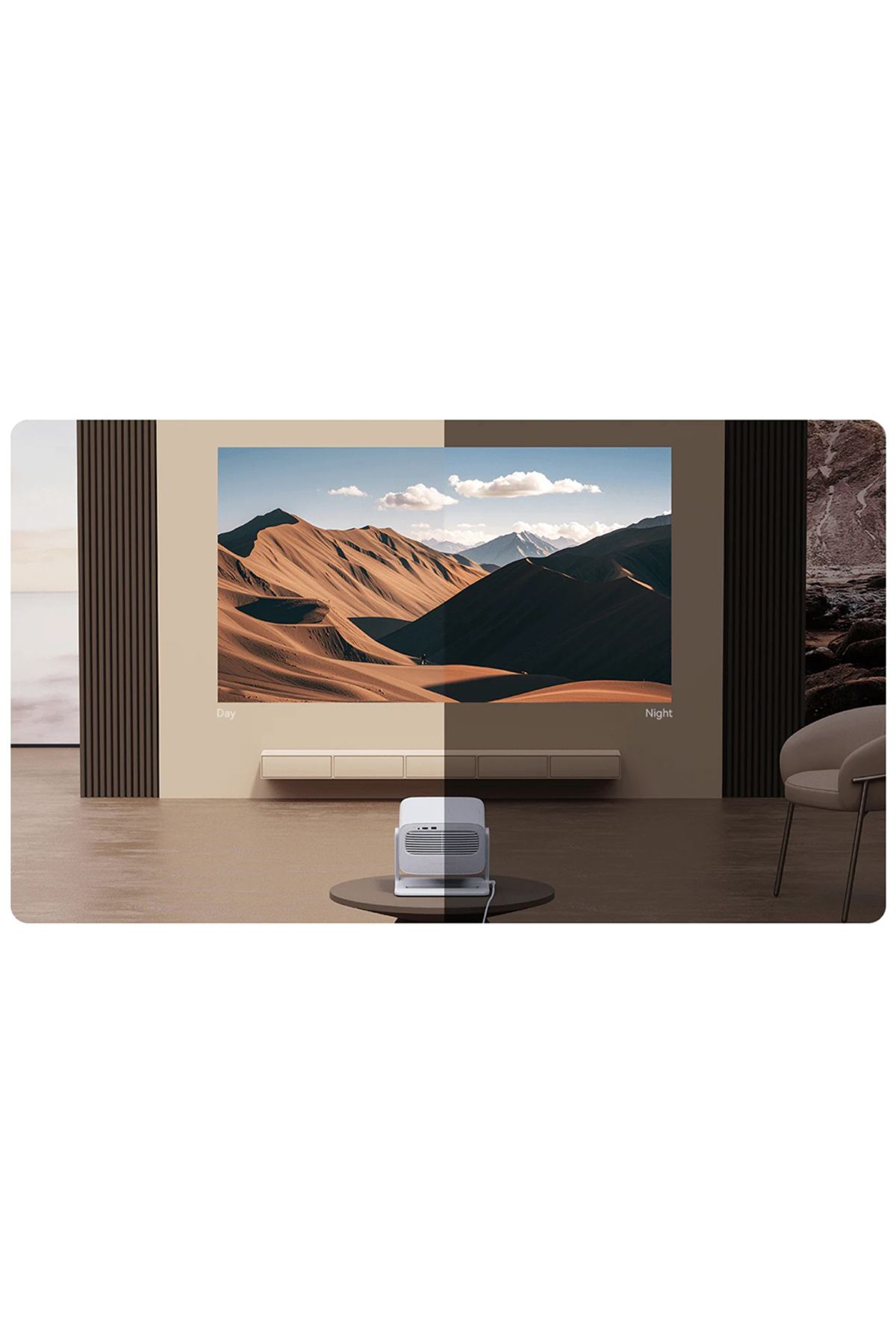 wanbo-Vali 1 Android 11 Gimbal Projection Smart Projector 3