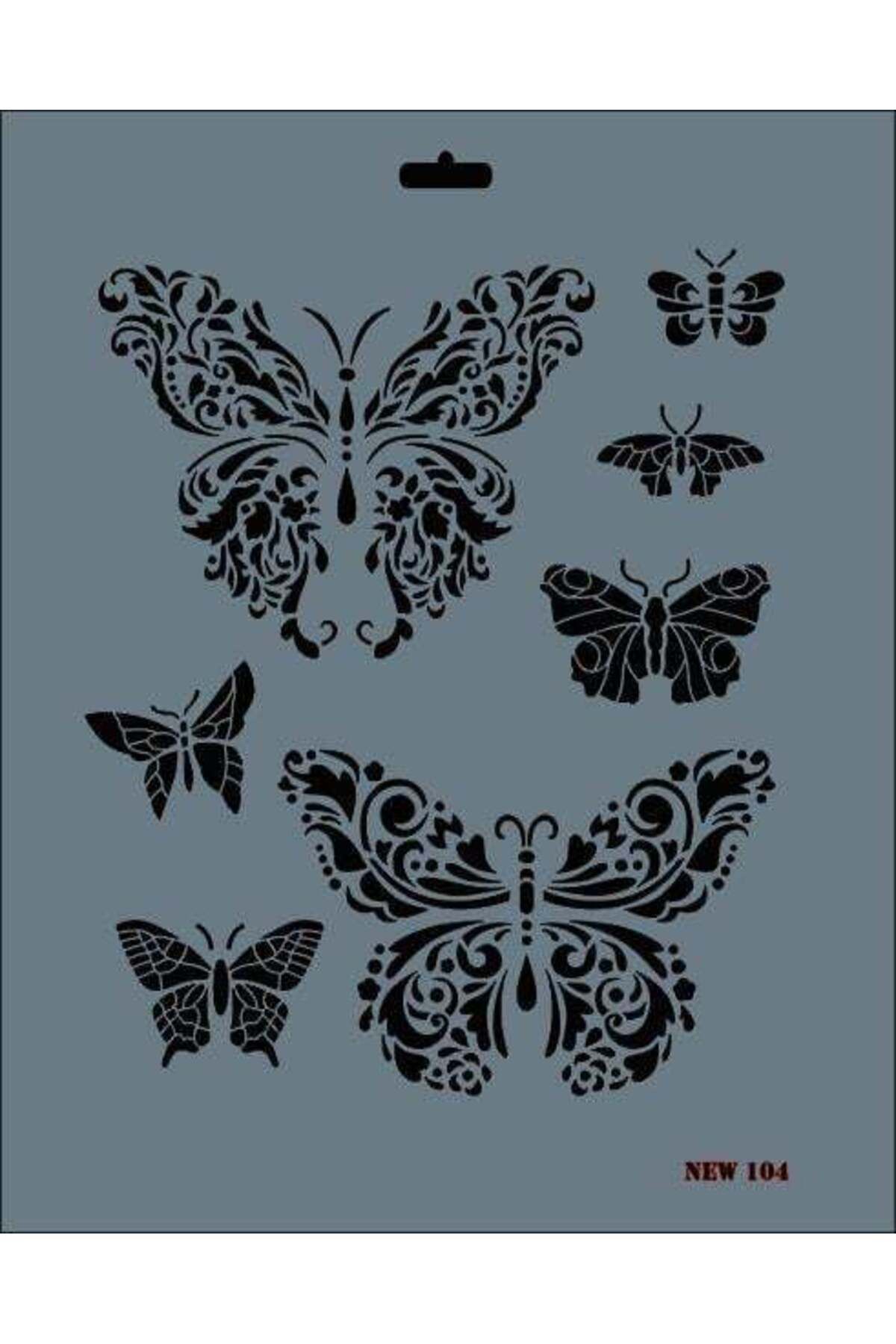 Emperium New Seri N-104 Stencil 35x25 cm