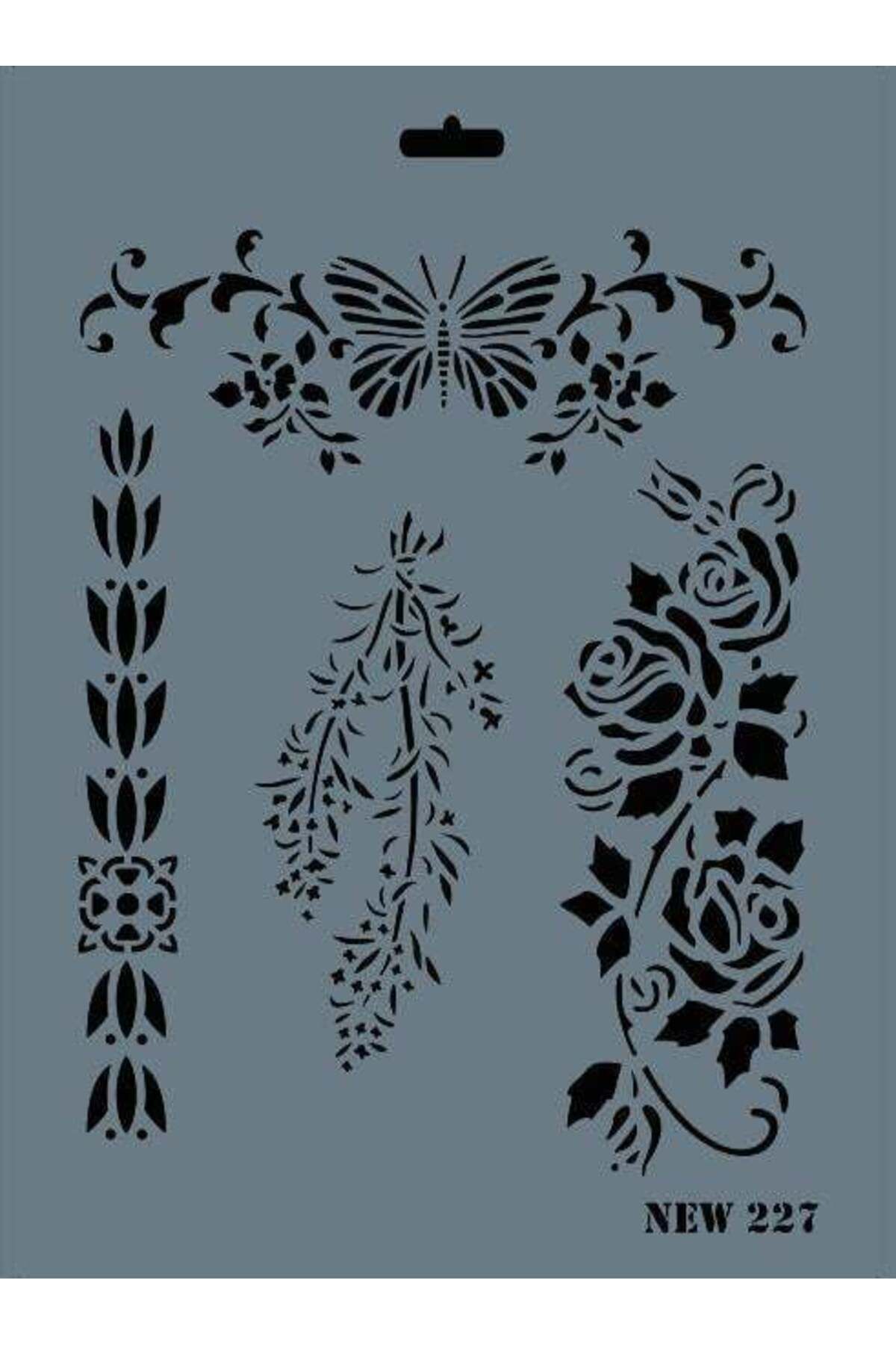 Emperium New Seri N-227 Stencil 35x25 cm